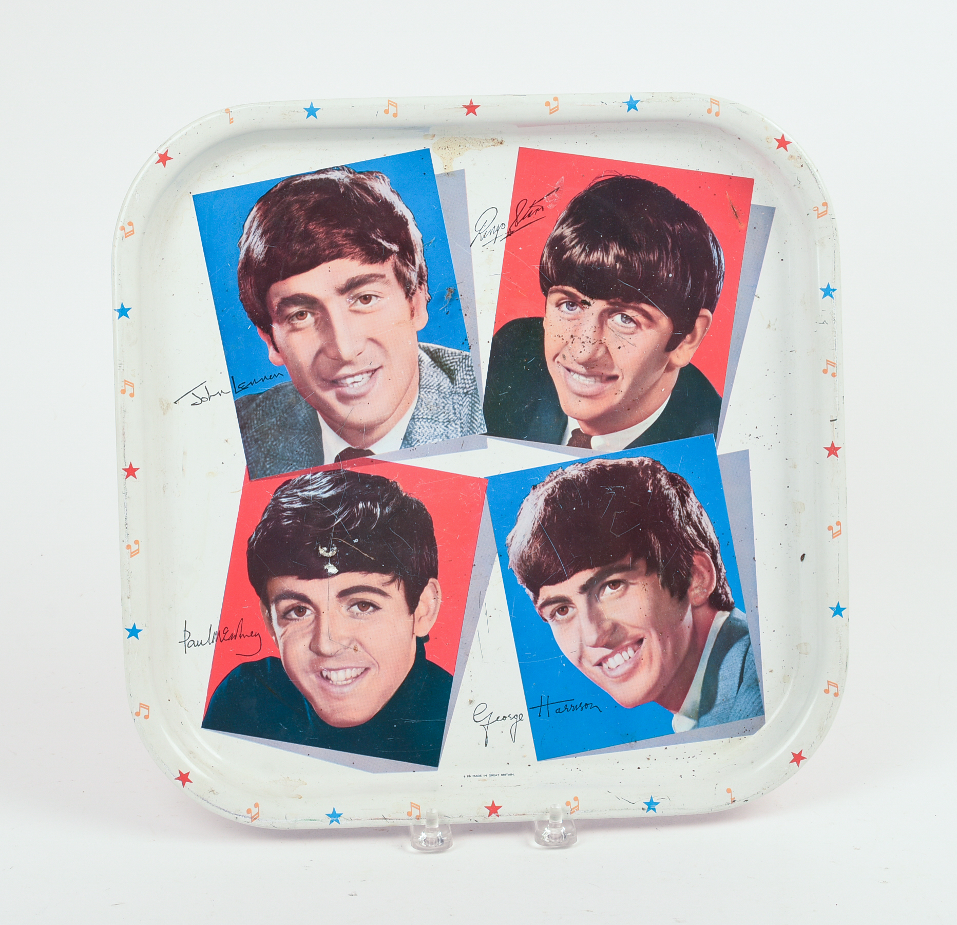 Beatles Tin Tray.