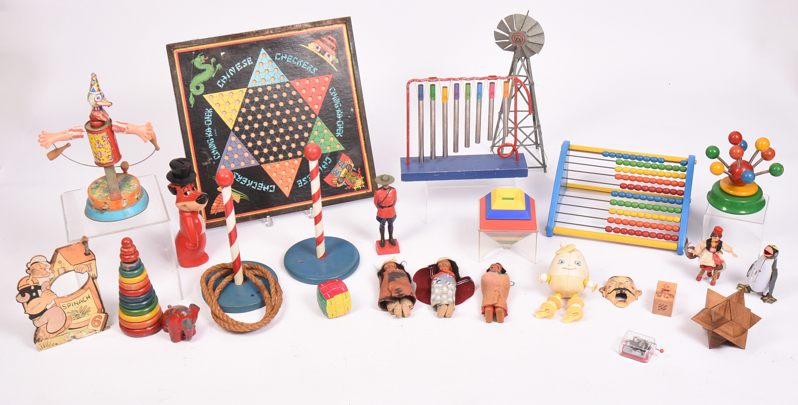 Group of Toys.