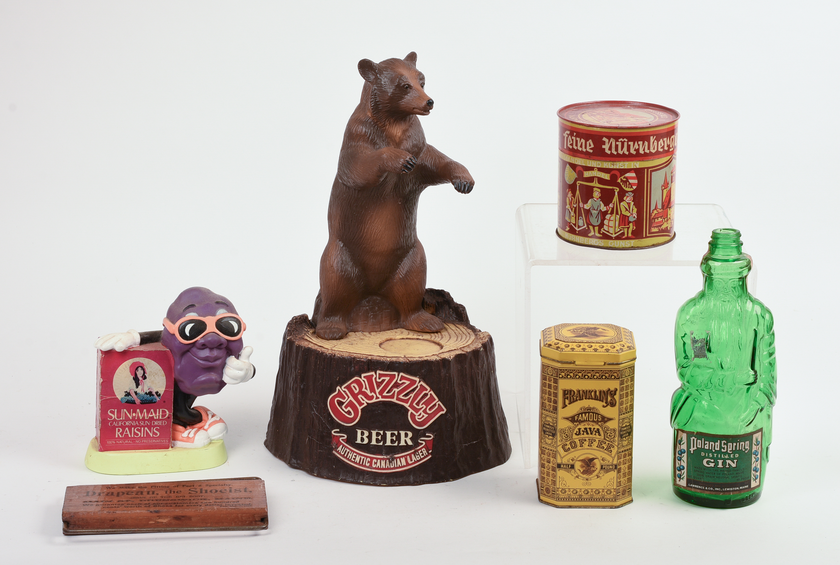 Group of Advertising Items.