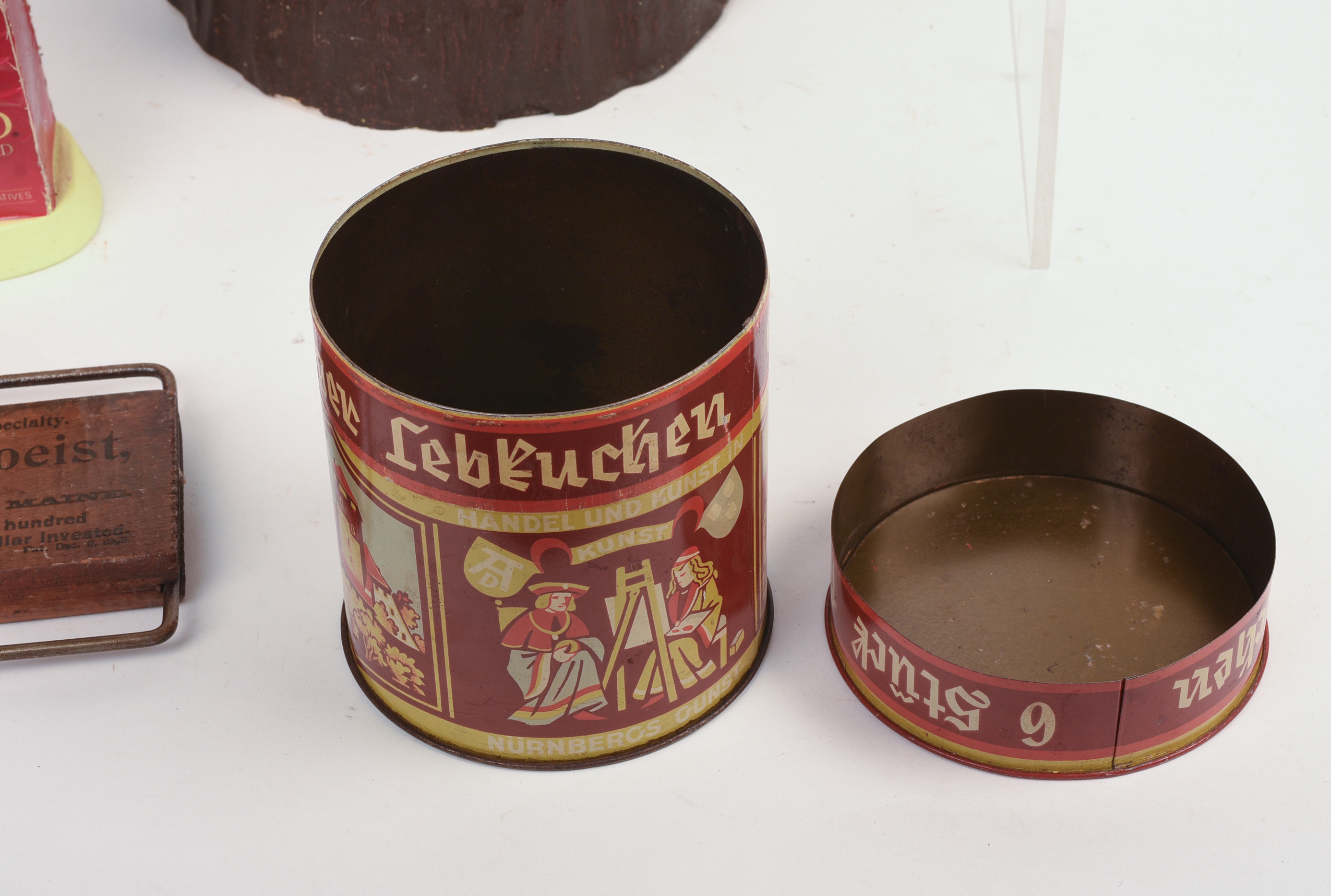 Group of Advertising Items.