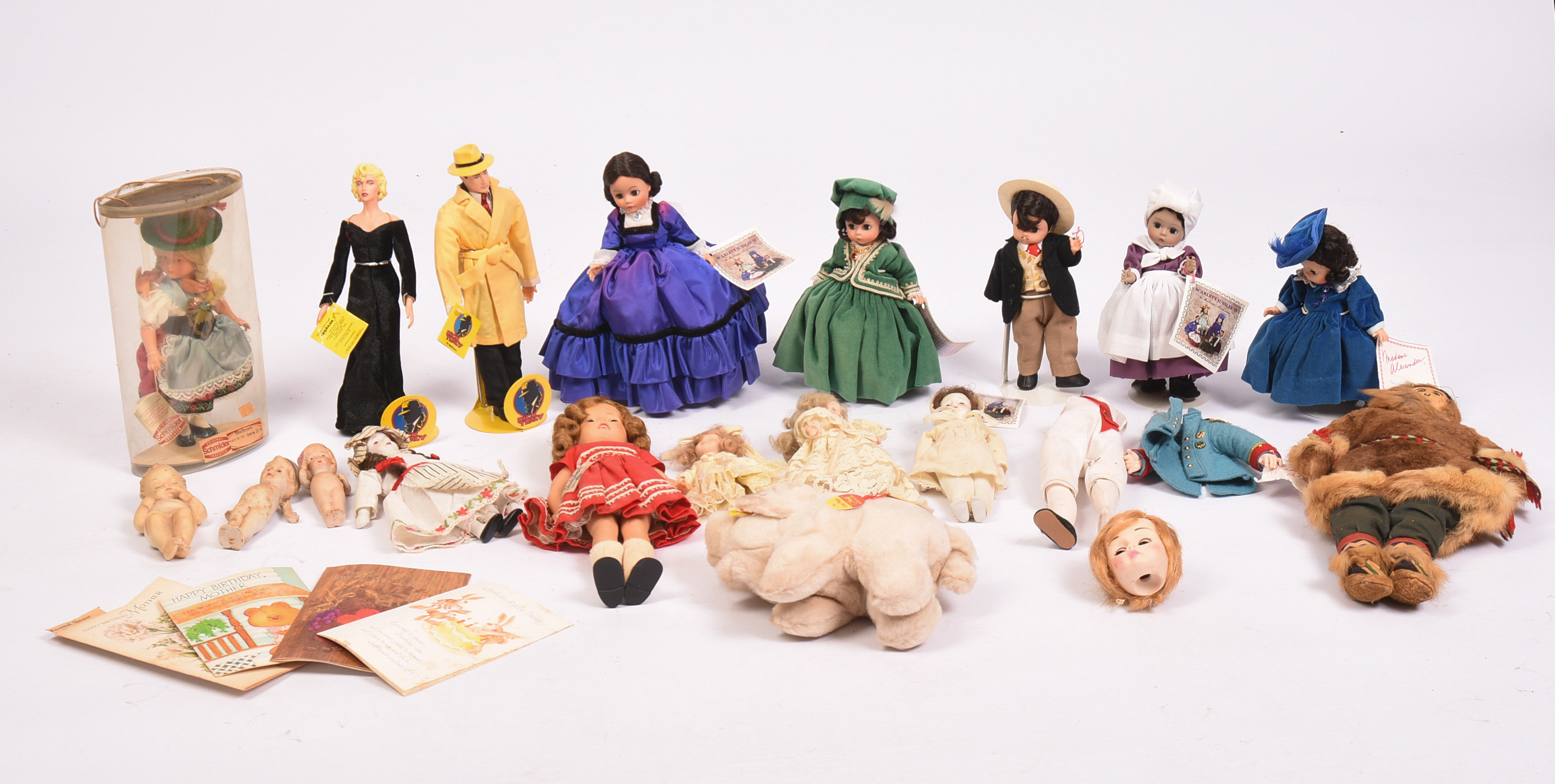 Collection of Dolls.