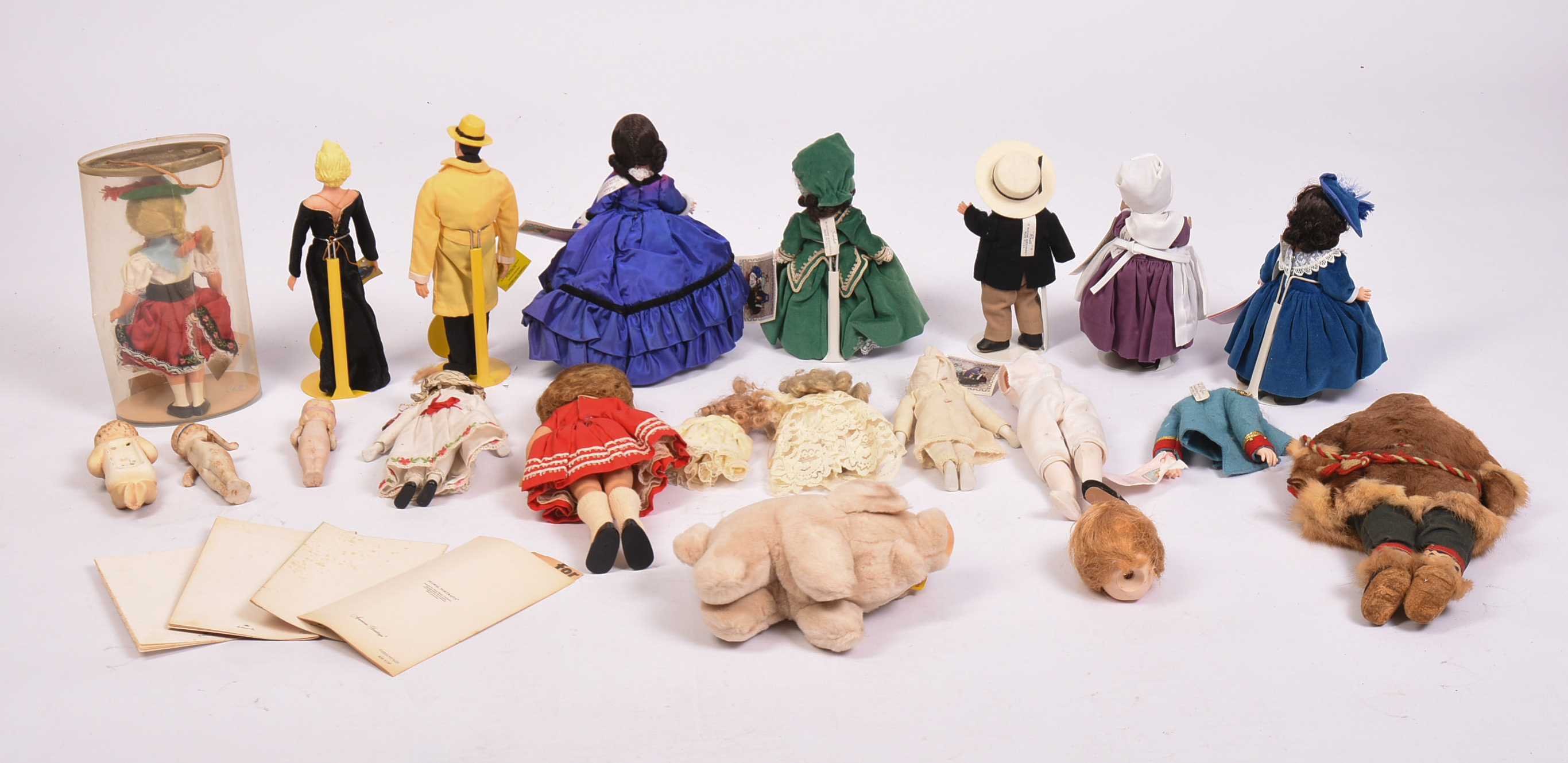 Collection of Dolls.