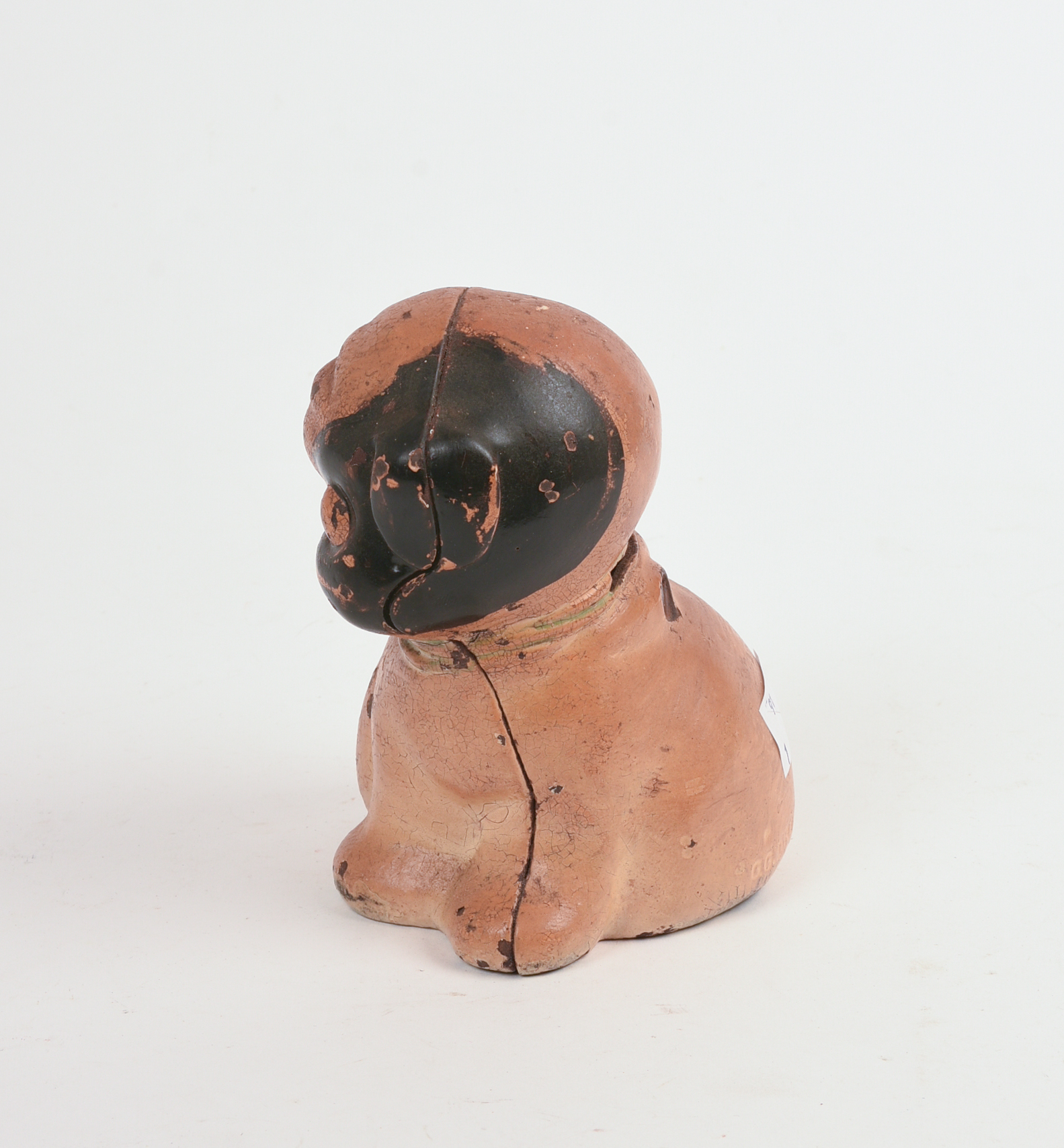 GG Drayton Cast Iron Dog Bank.