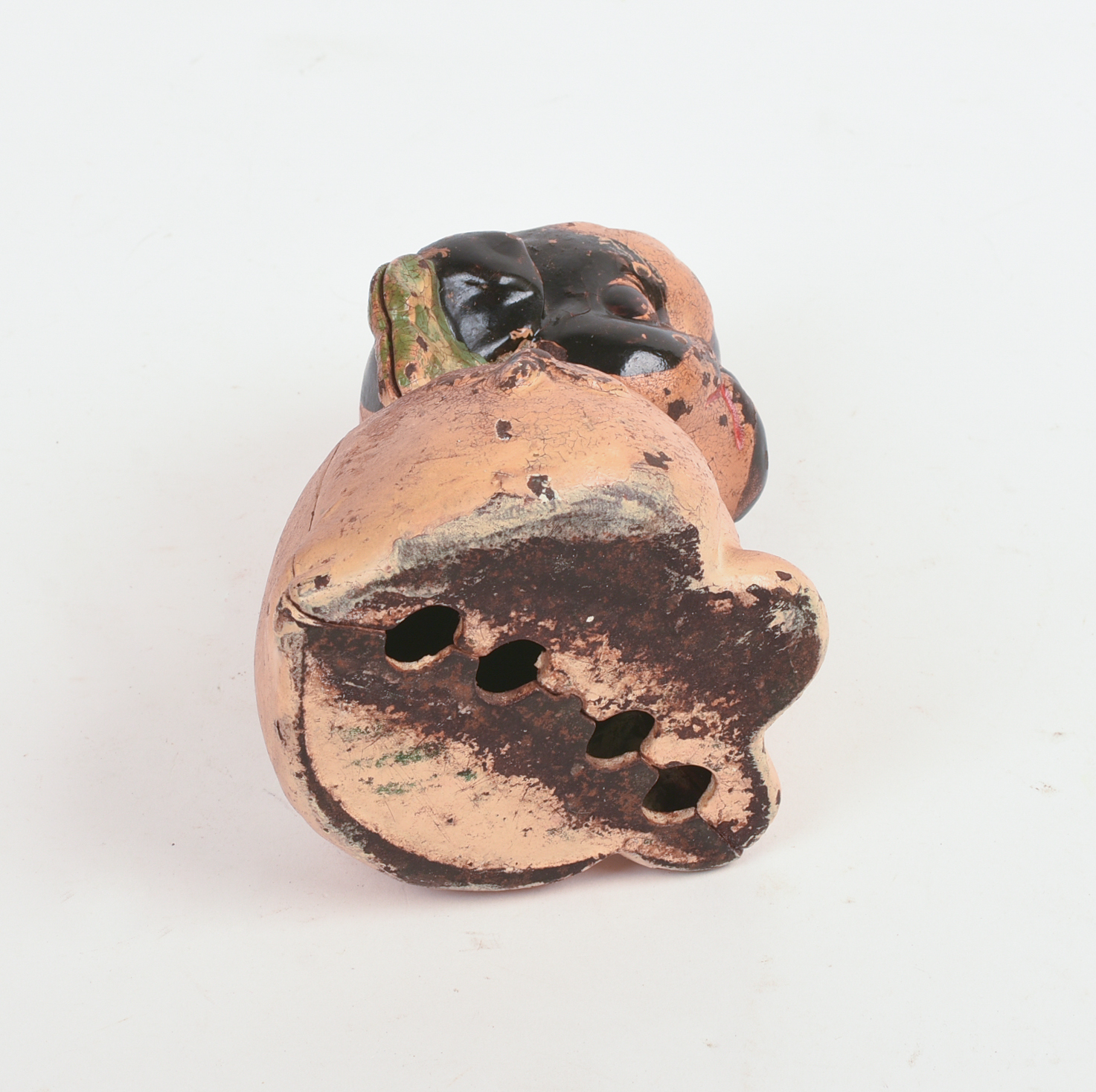 GG Drayton Cast Iron Dog Bank.