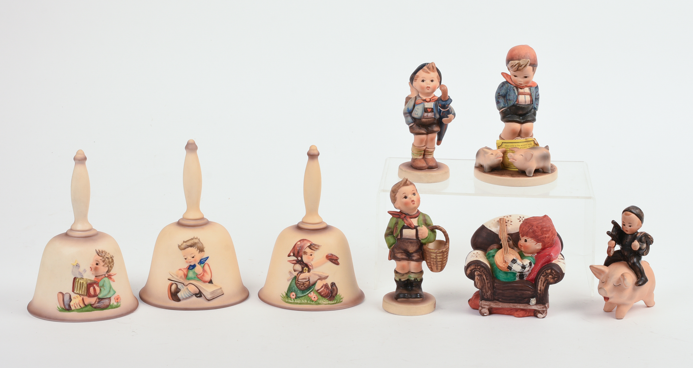 Group of Goebel Hummel Figures.