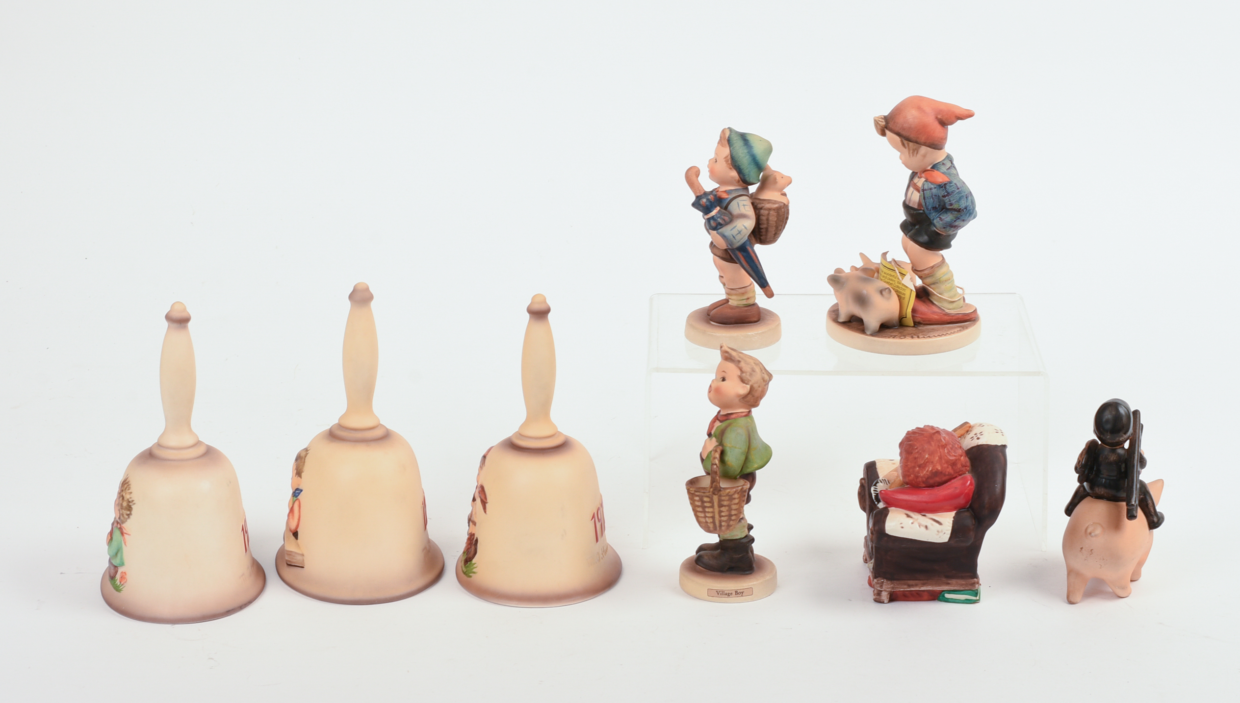 Group of Goebel Hummel Figures.