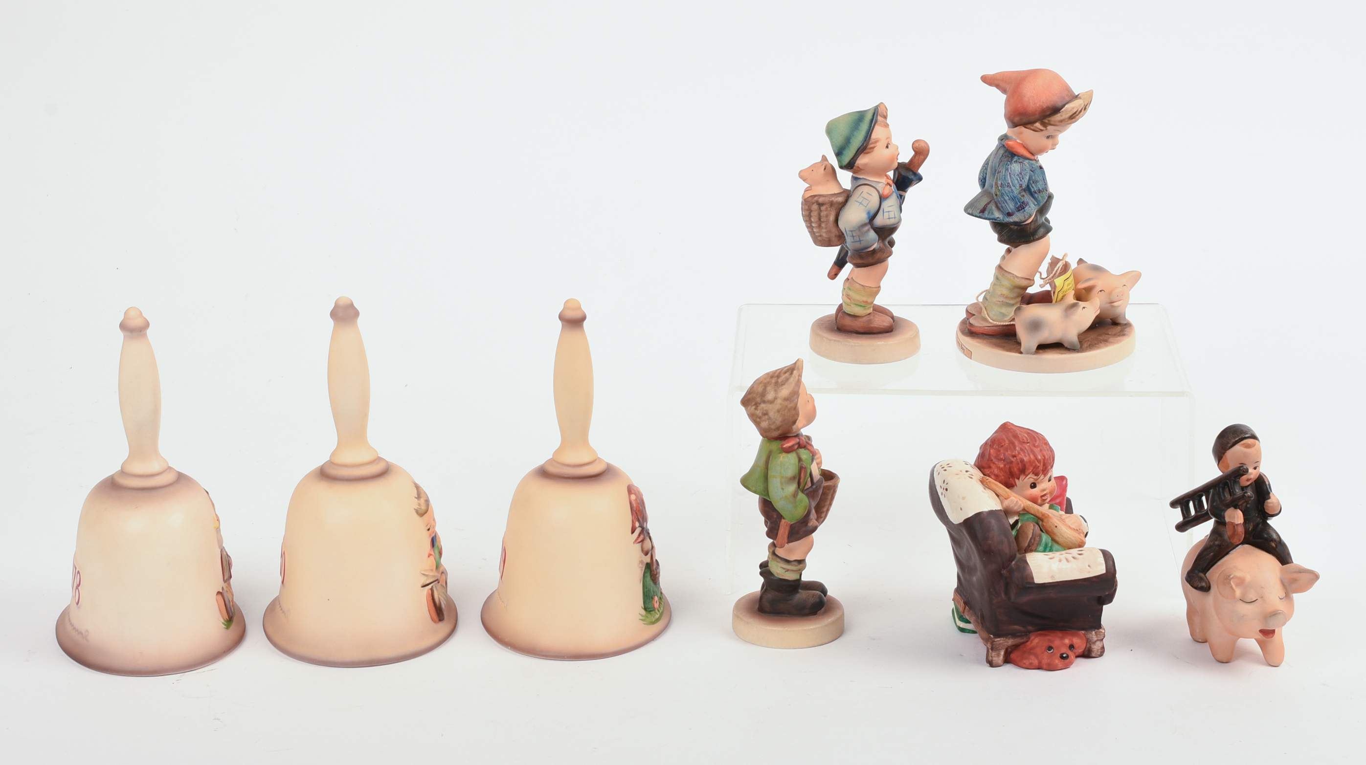 Group of Goebel Hummel Figures.