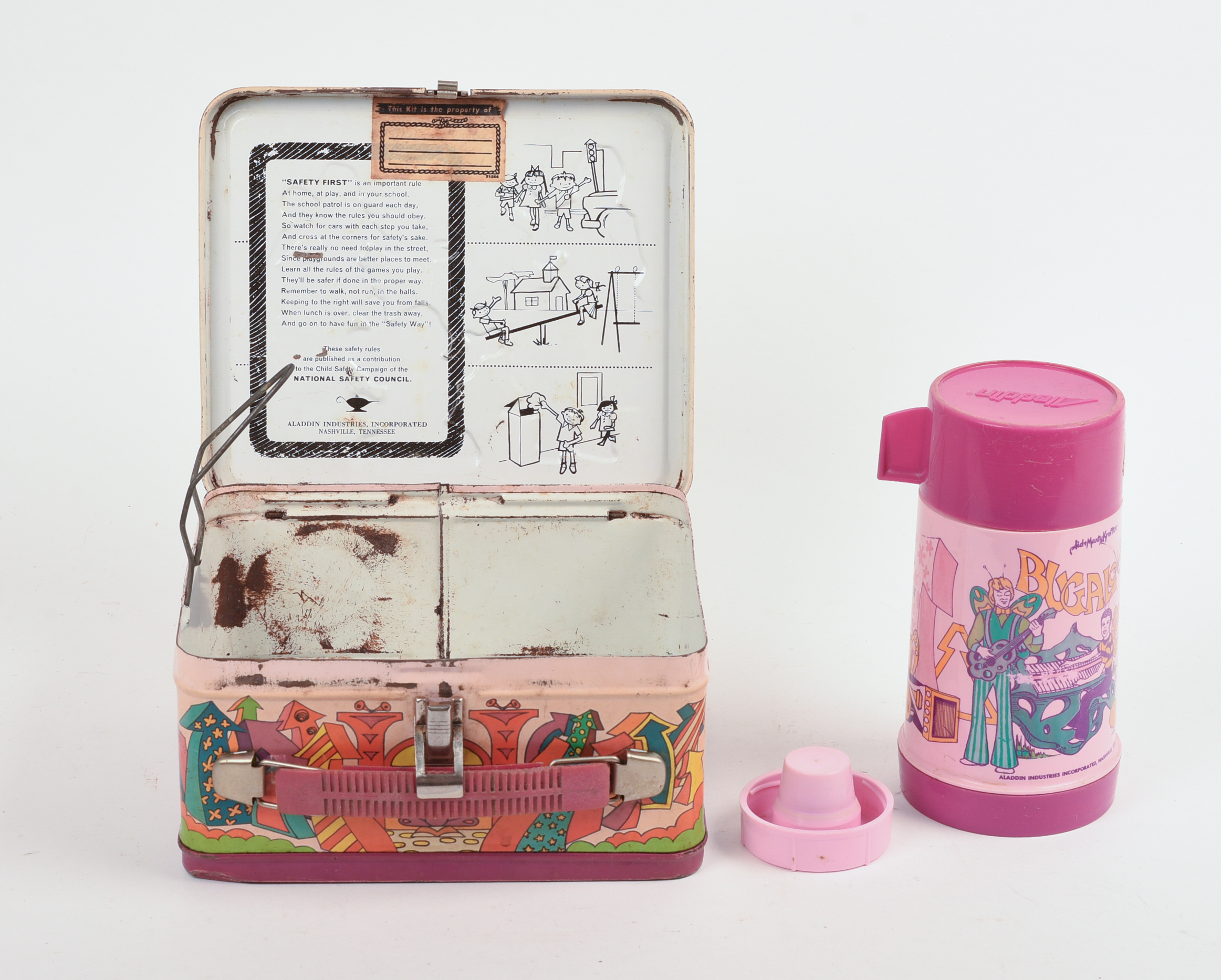 Bigaloos Lunch Box With Thermos.