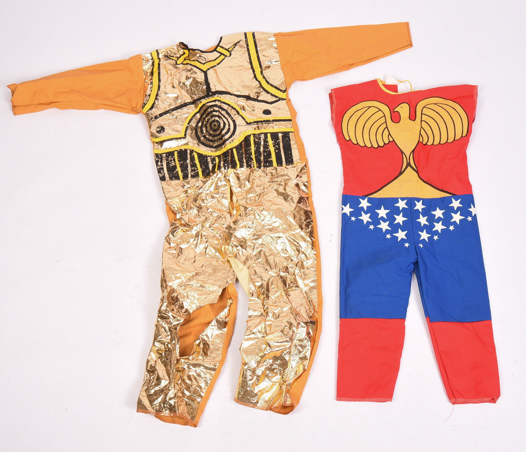 Two 1970's Haloween Costumes.