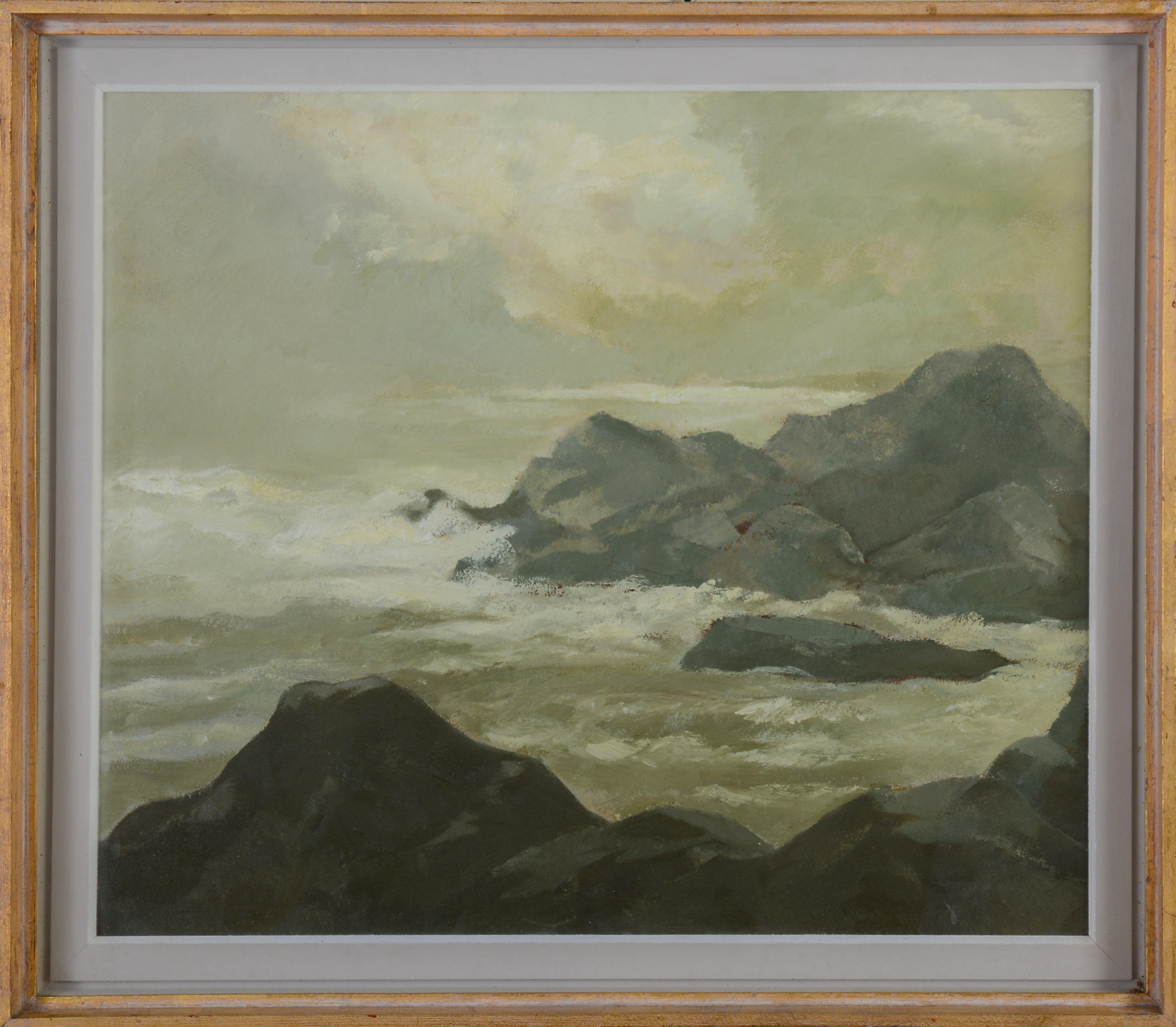 MAINE SEASCAPE, 1967.