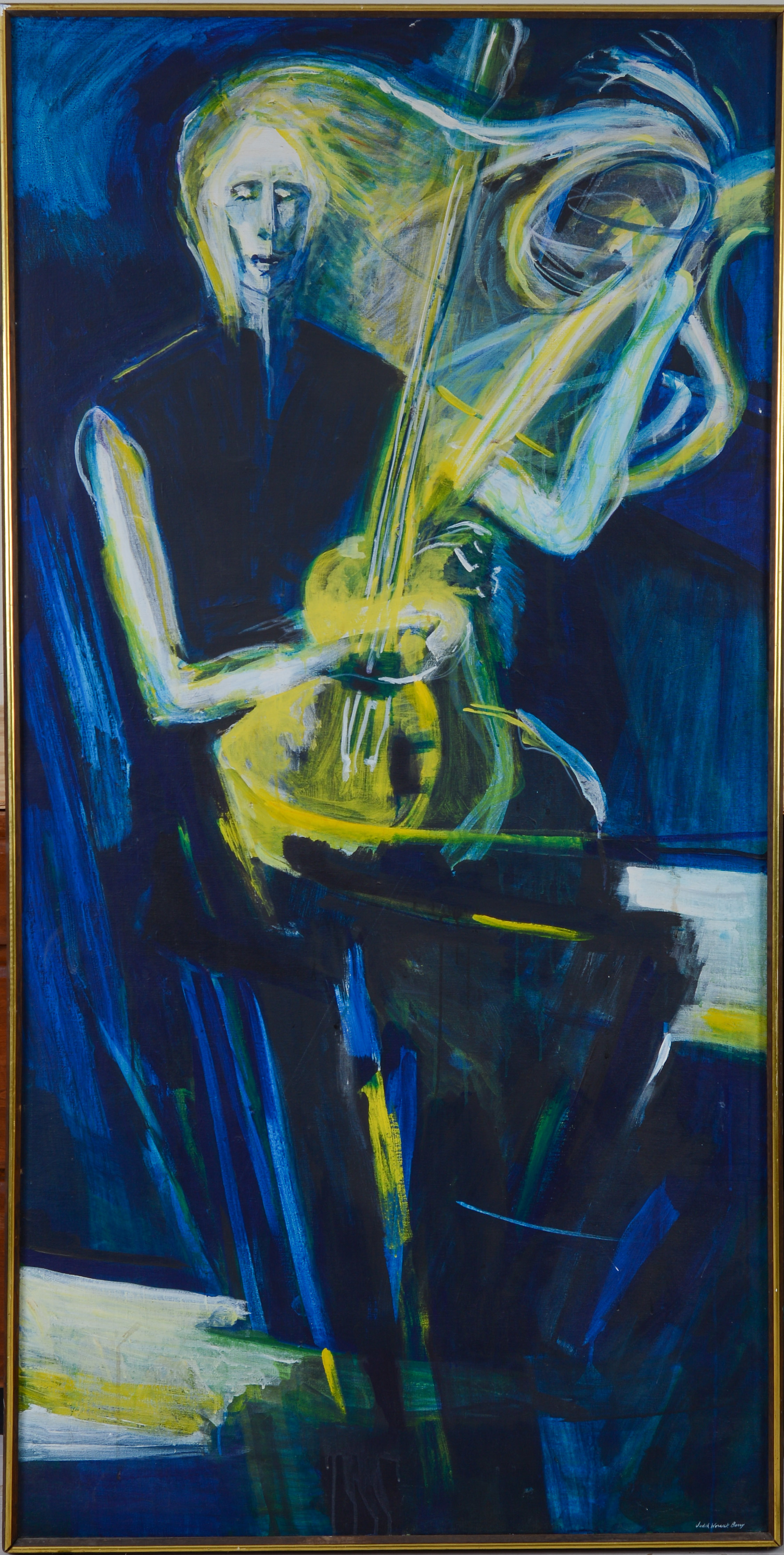 JUDITH WORACEK BARRY MULLEN (B. 1938). BASS PLAYER.