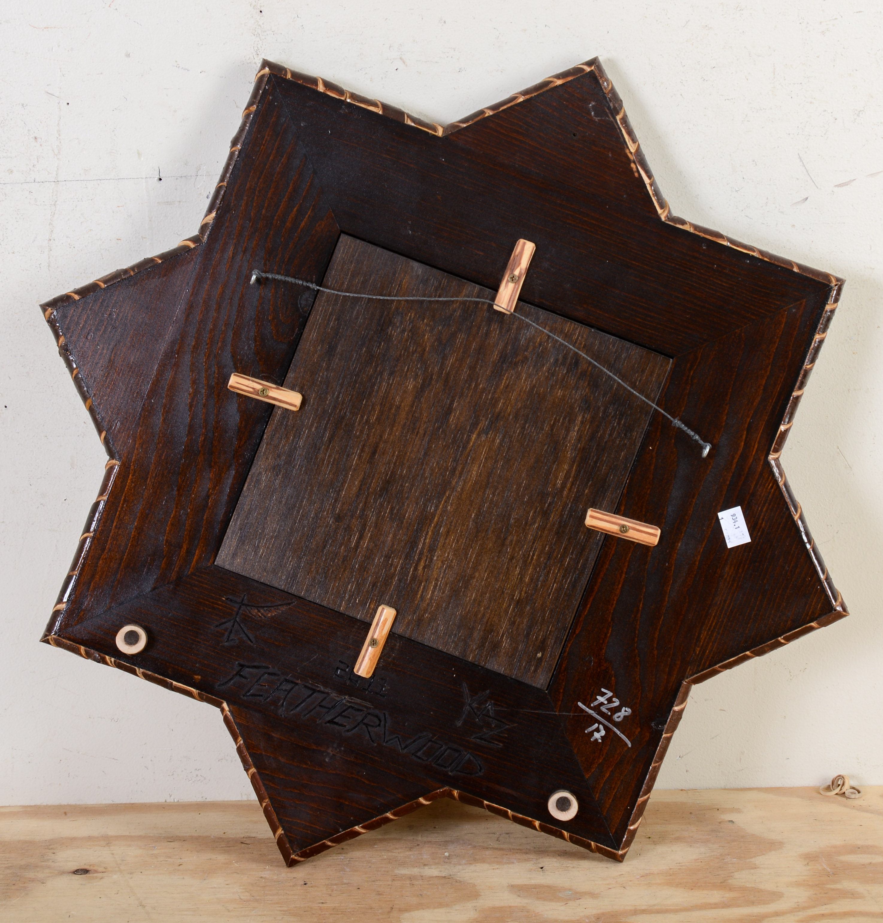 ADIRONDACK STAR FORM MIRROR.