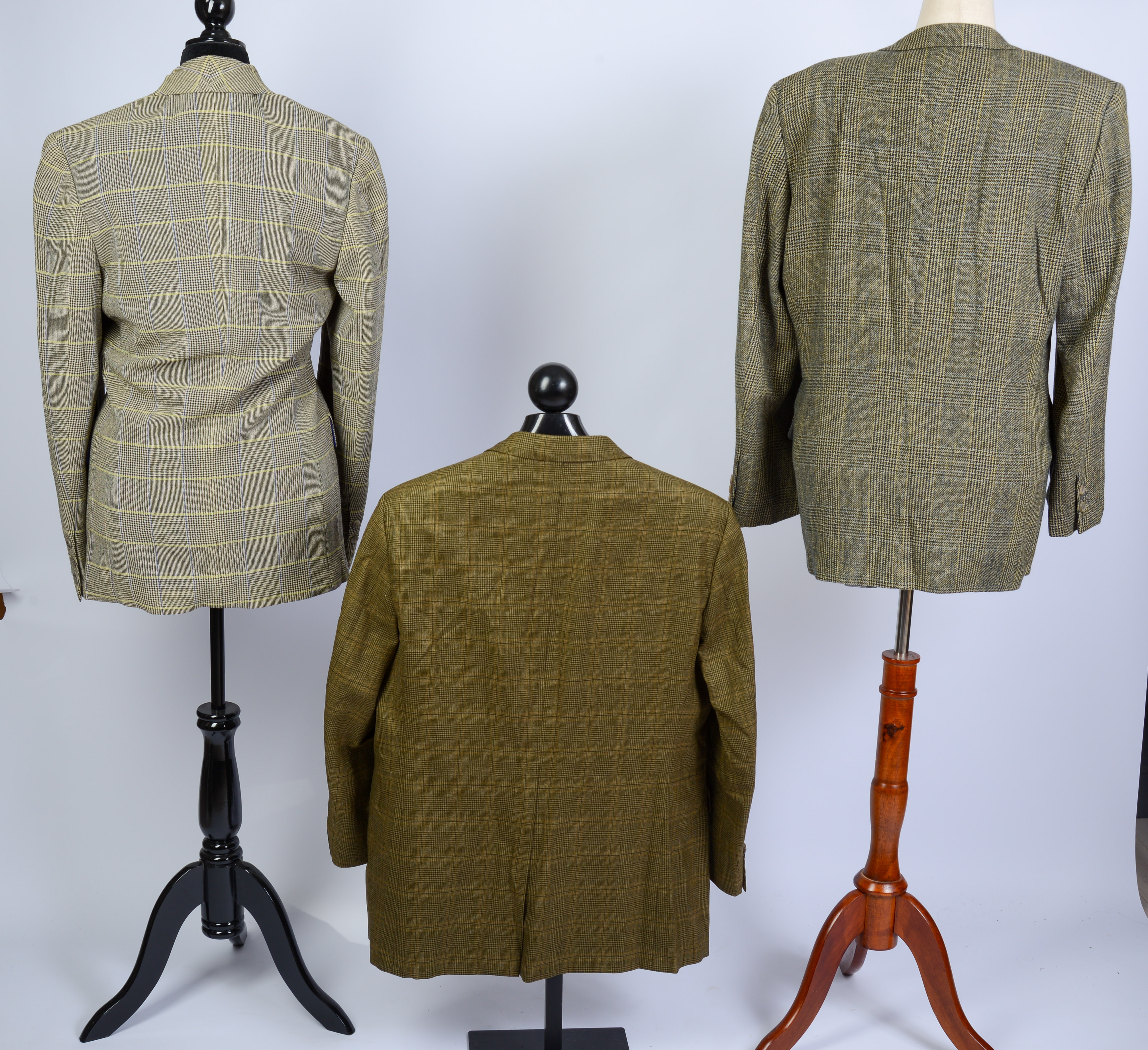 THREE MEN'S DESIGNER BLAZERS.