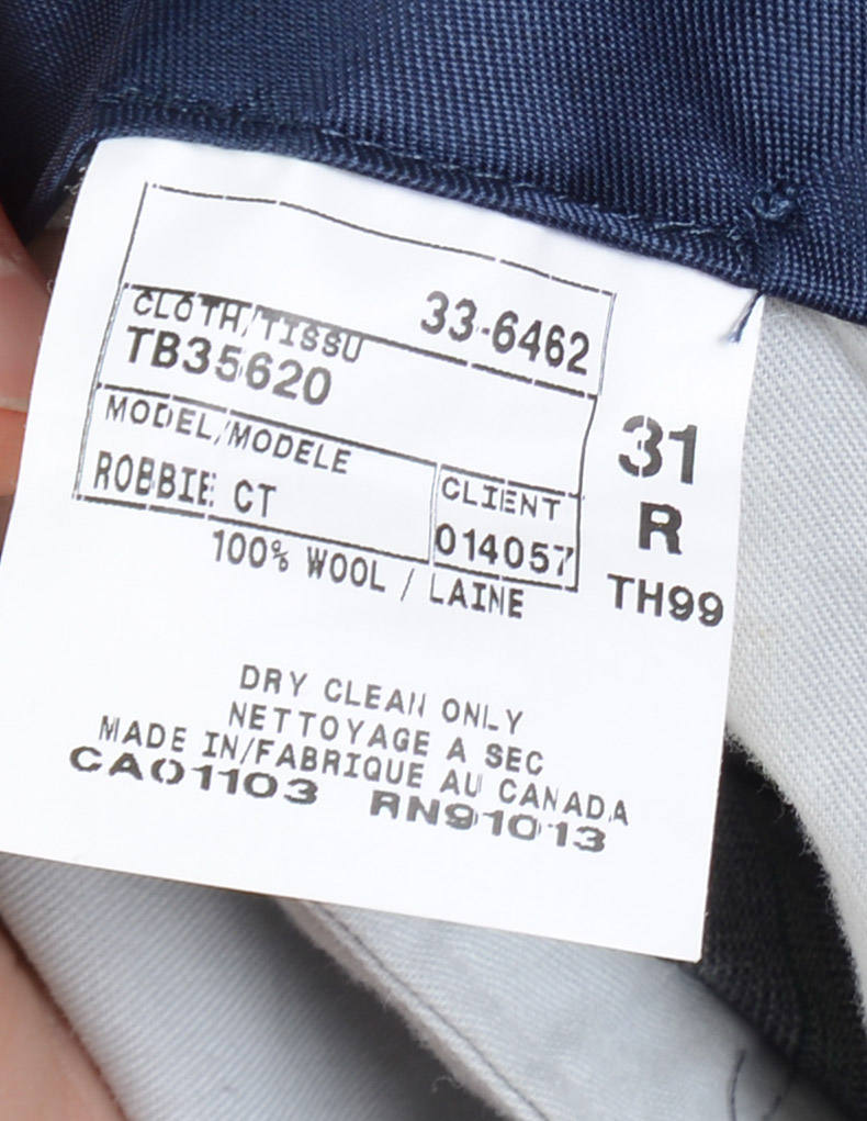 GREY PAID TED BAKER SUIT. NWT.