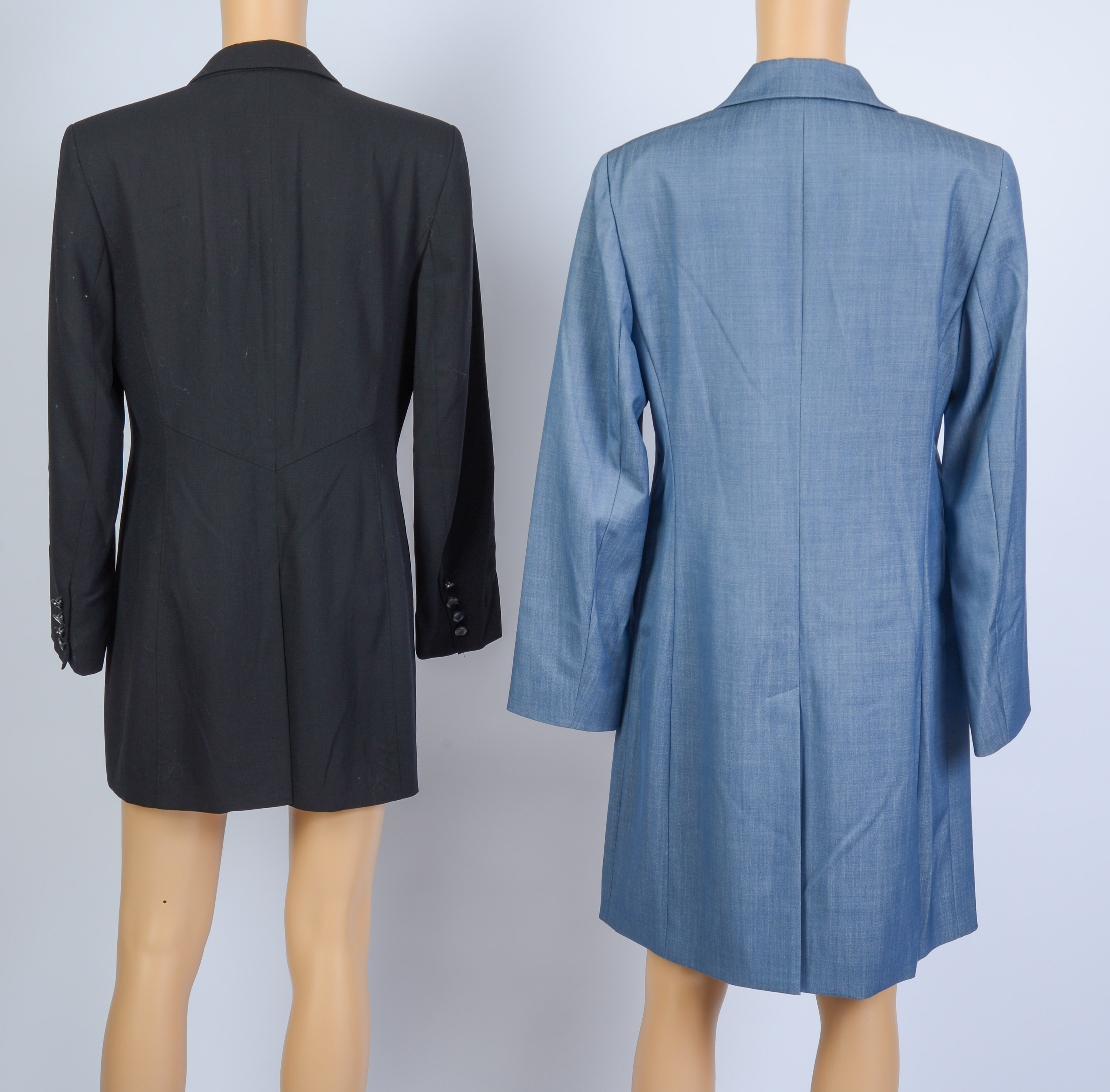 TWO JACKETS: JAEGER AND LAFAYETTE, SIZES 6 AND 8.