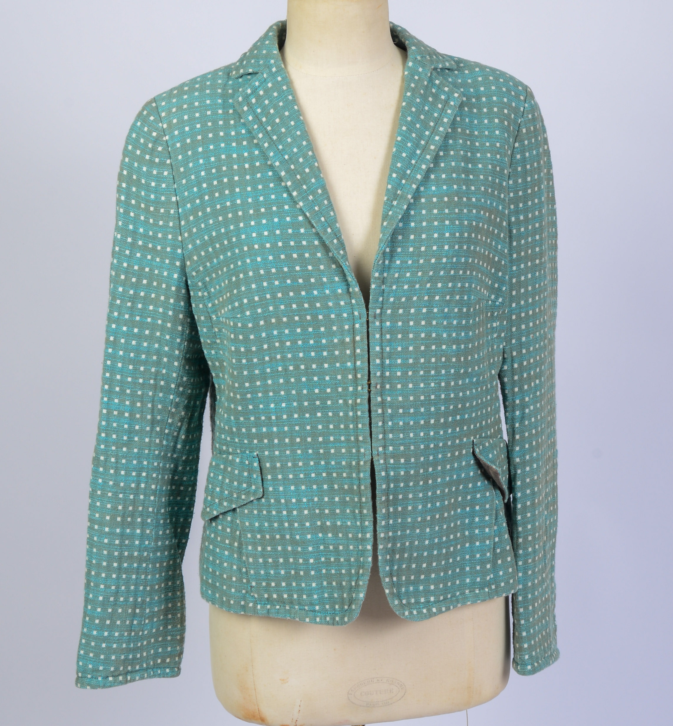 AKRIS PUNTO BLAZER, SIZE 12.