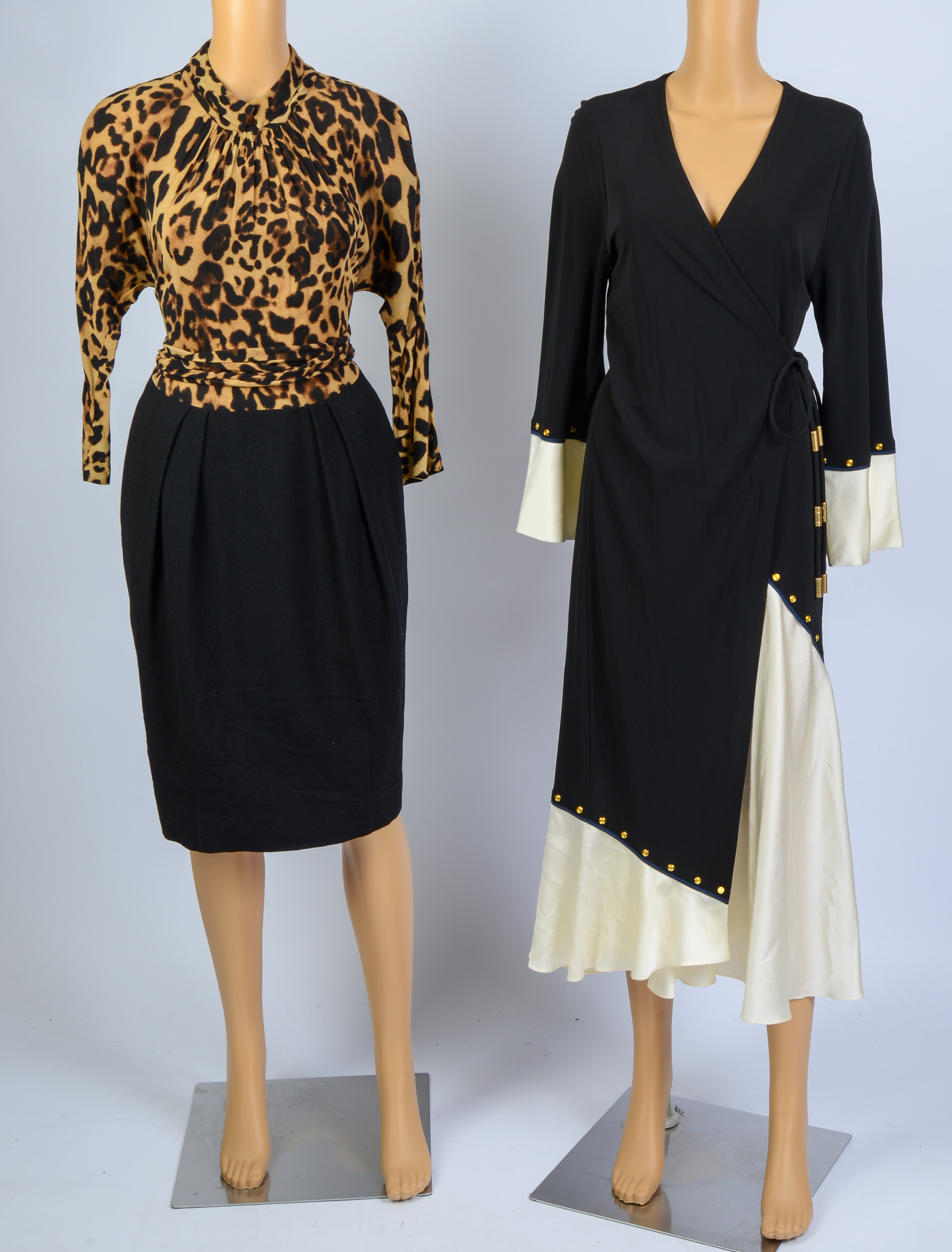 TWO DRESSES: TORY BURCH, S, AND ANTONIO MARRAS, 42.