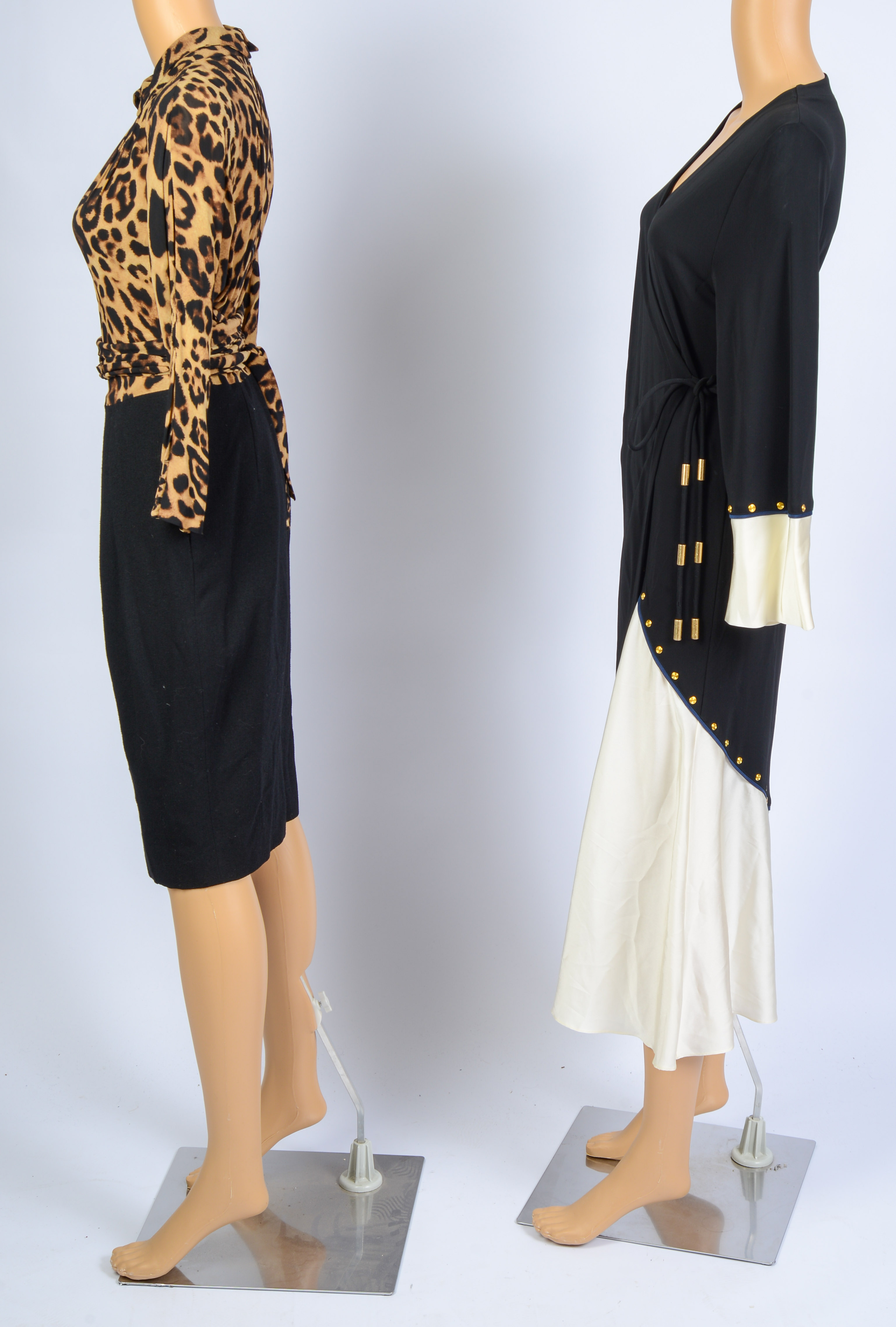 TWO DRESSES: TORY BURCH, S, AND ANTONIO MARRAS, 42.