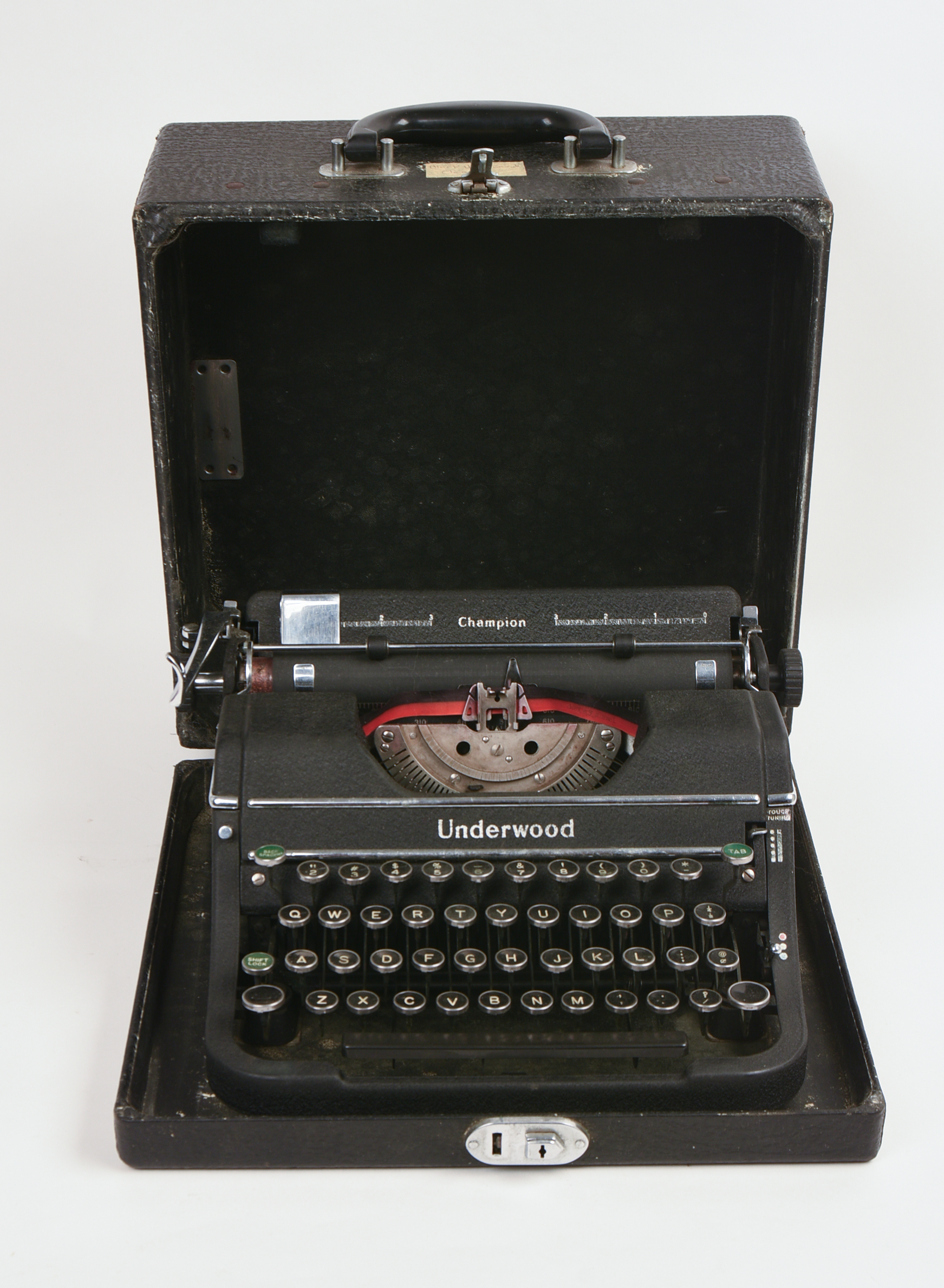 Underwood Champion Typewriter.