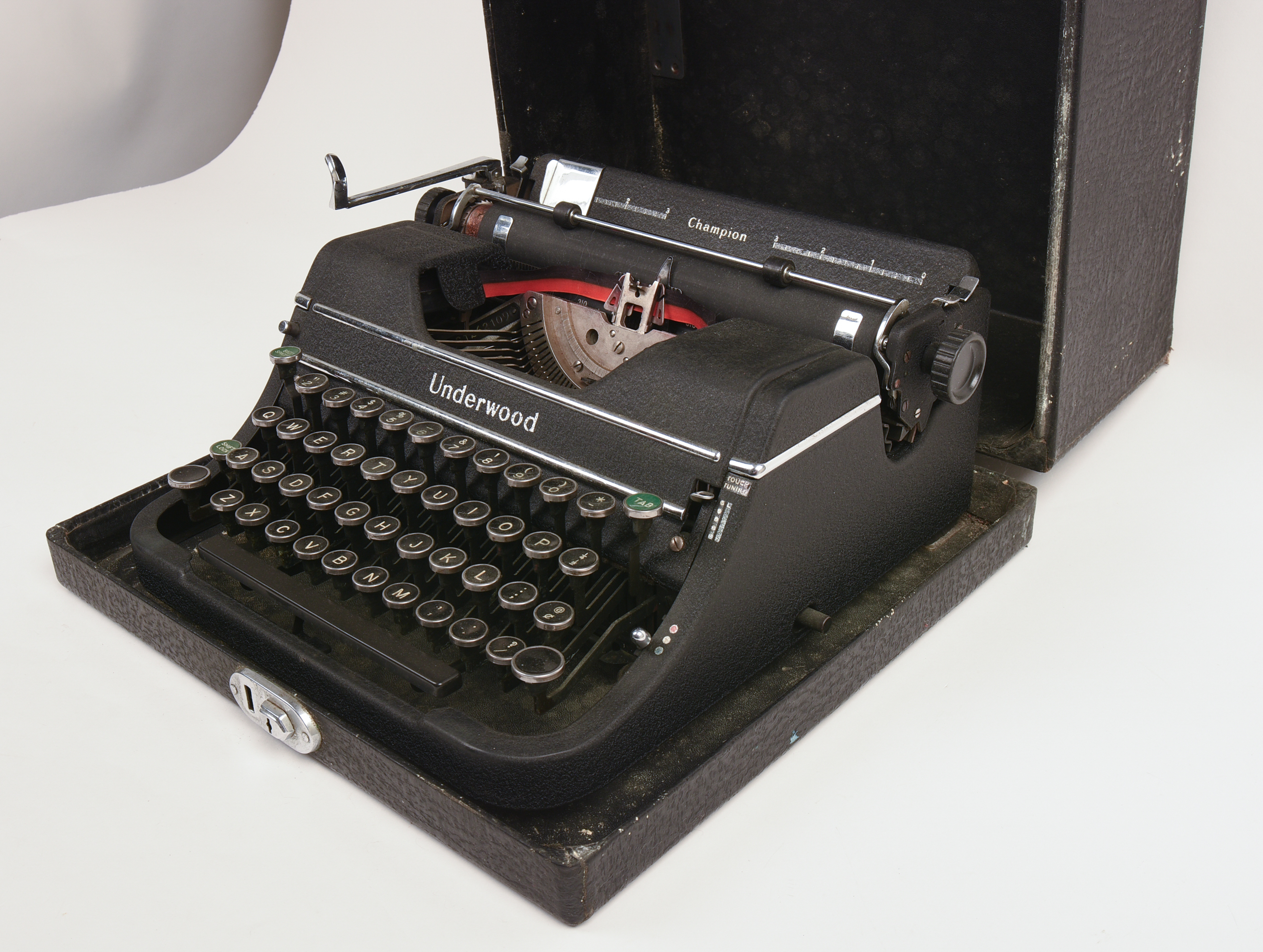 Underwood Champion Typewriter.