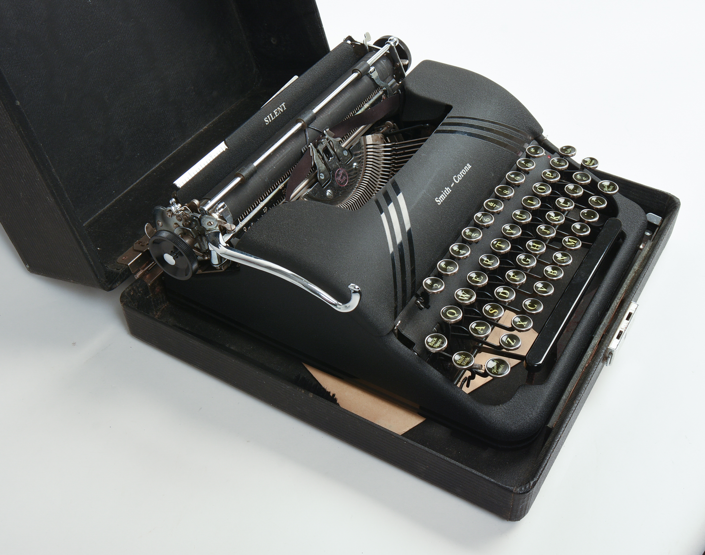 Smith-Corona Silet Typewriter.