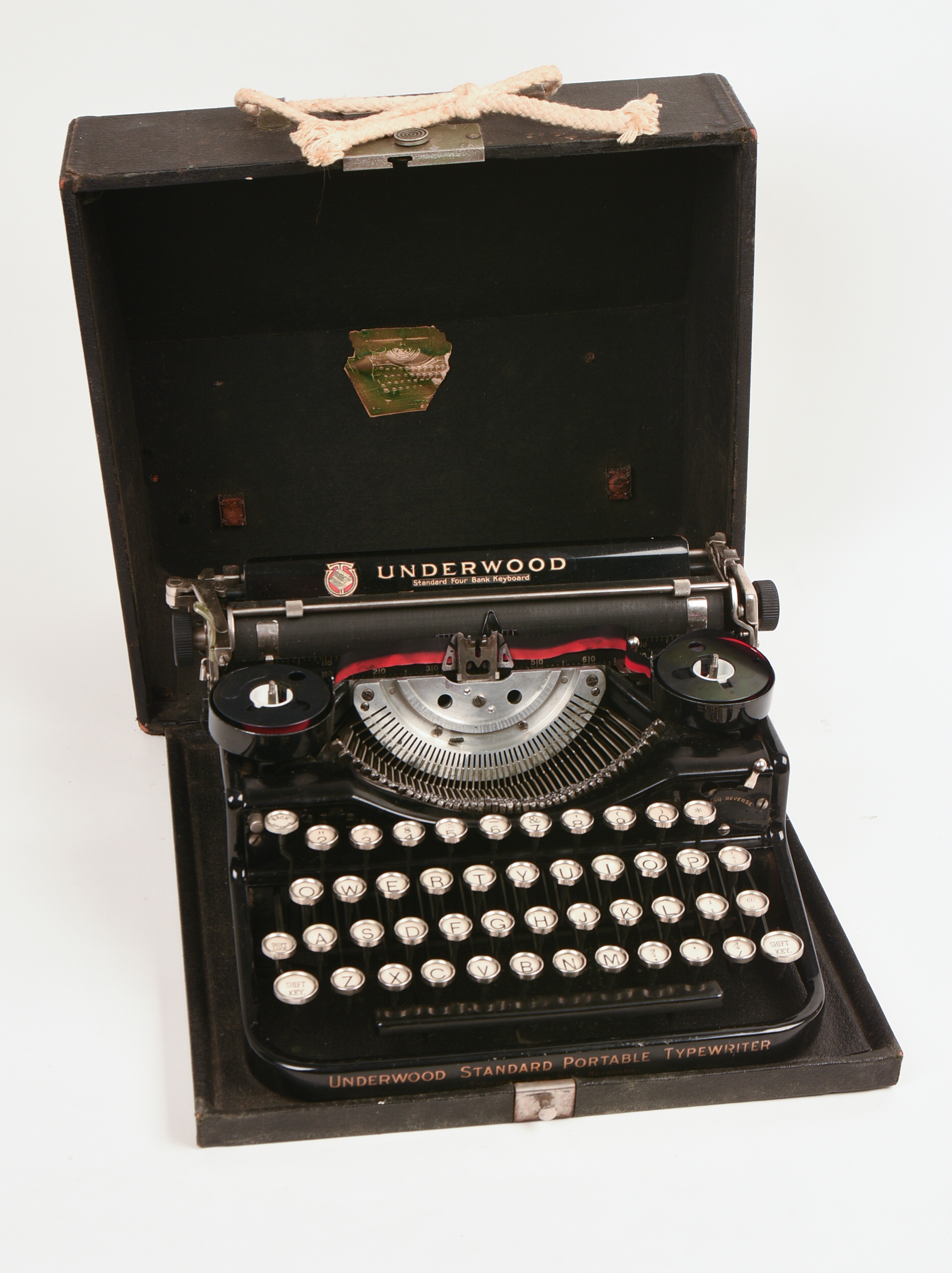 Underwood Four Bank Typewriter.