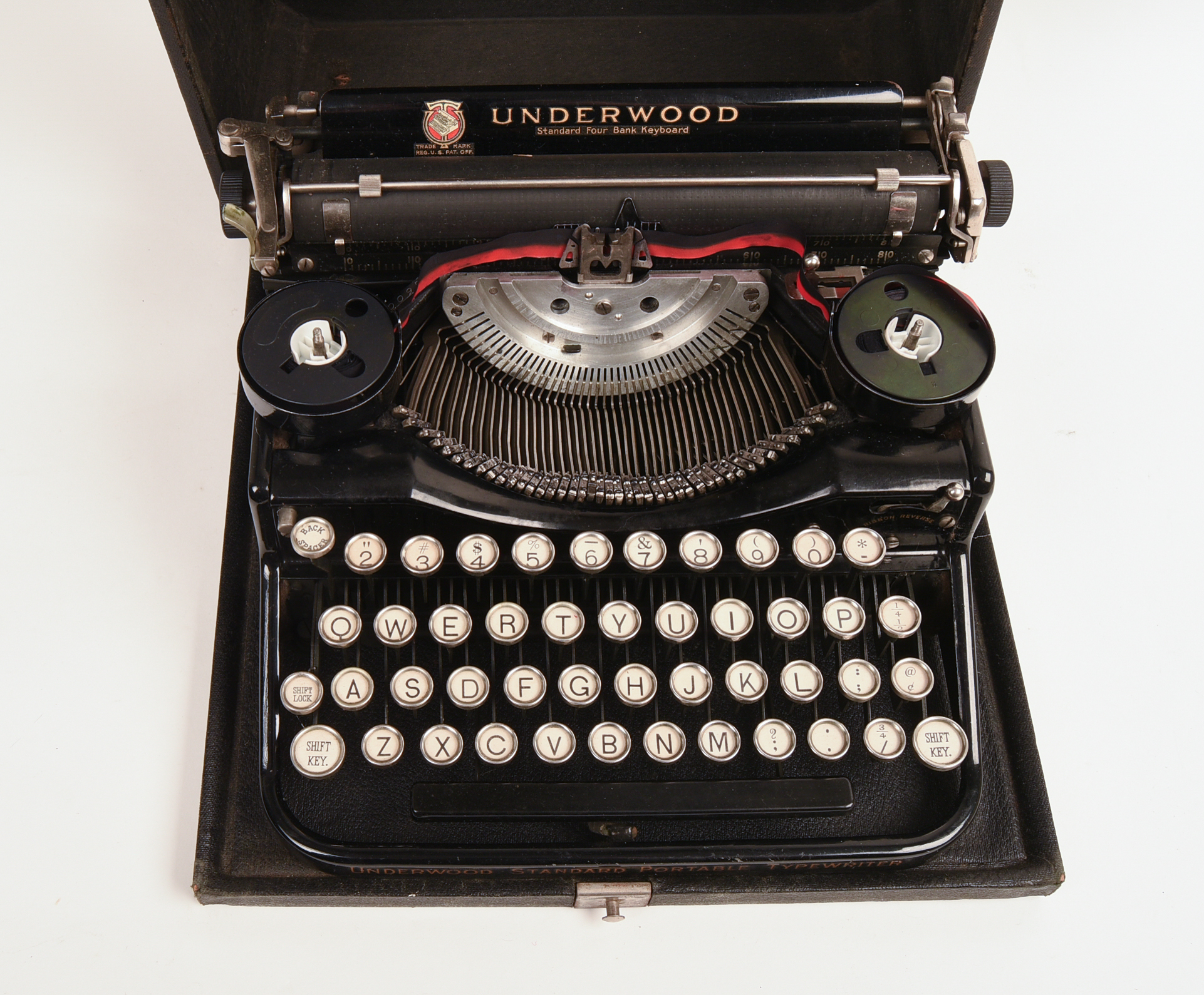 Underwood Four Bank Typewriter.