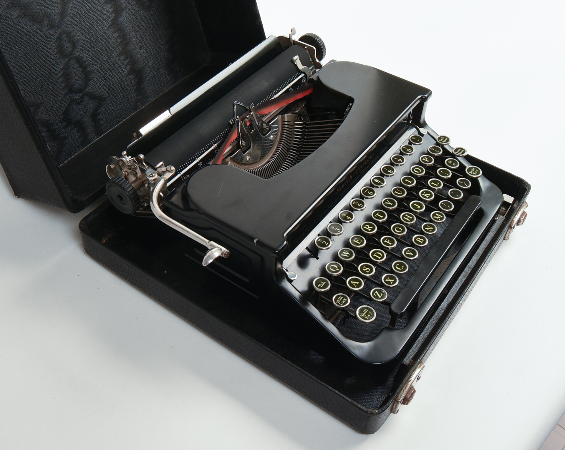 Smith Corona Standard Typewriter.