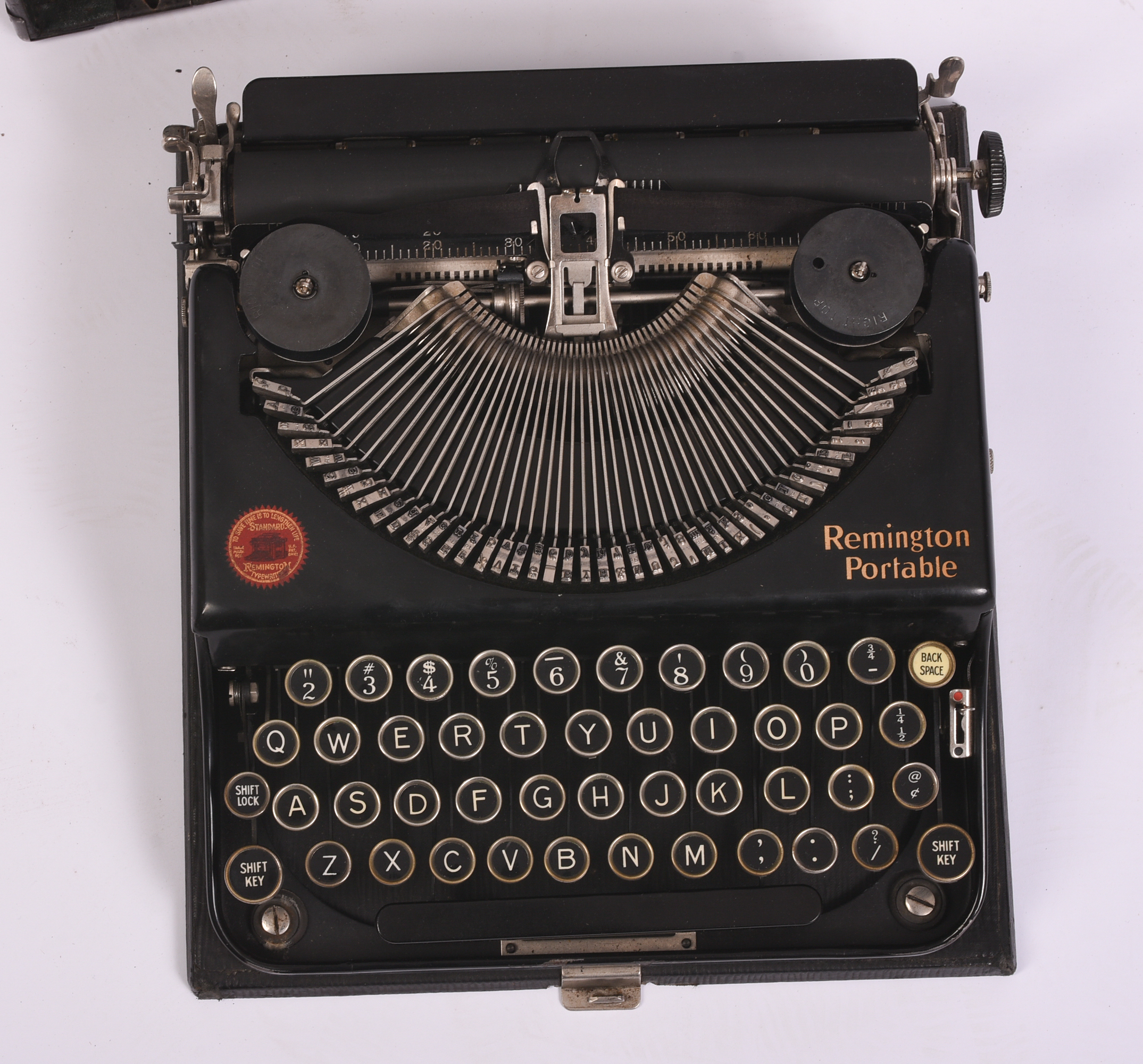Remington Portable Number 1 Typewriter.