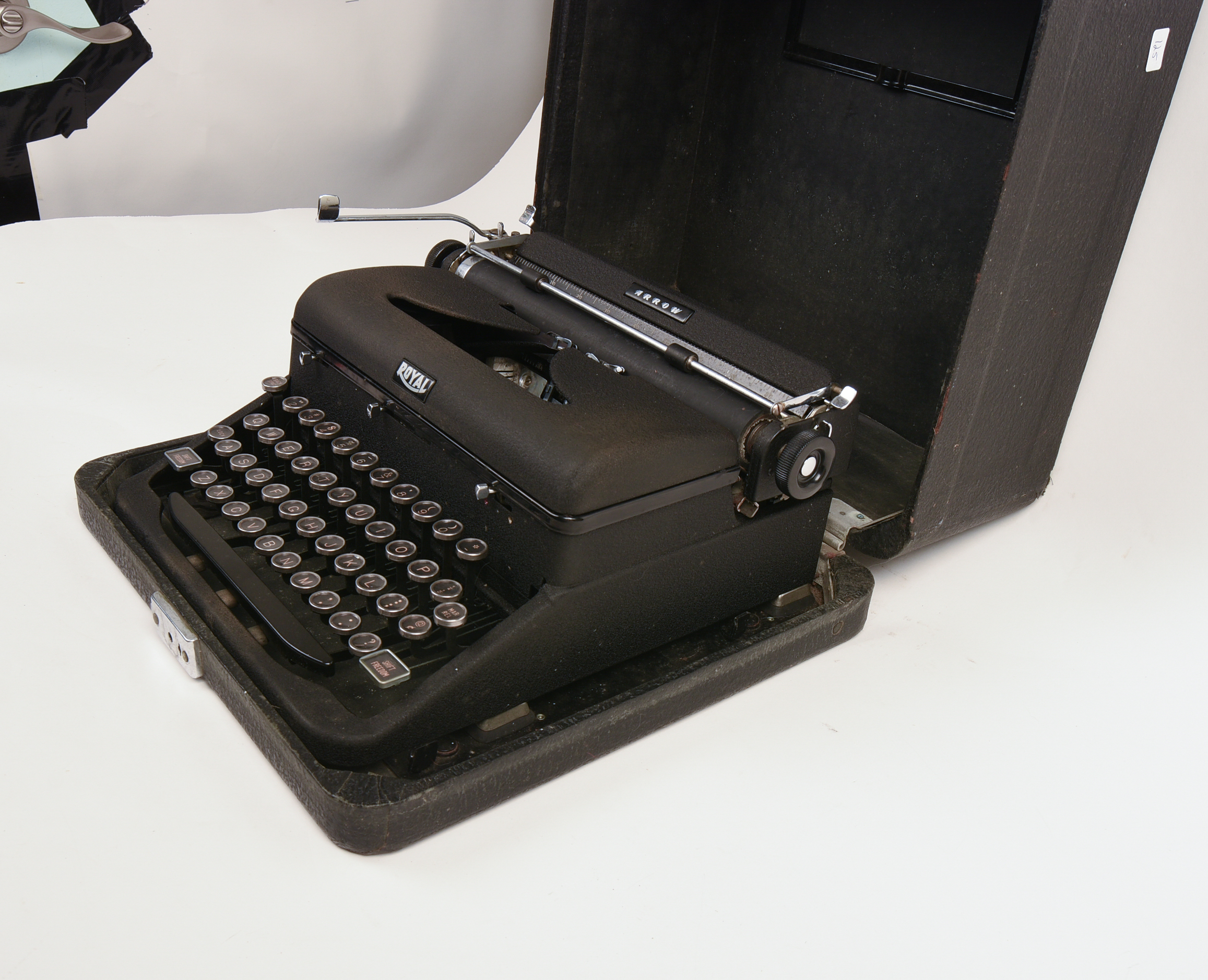 Royal Arrow Typewriter.