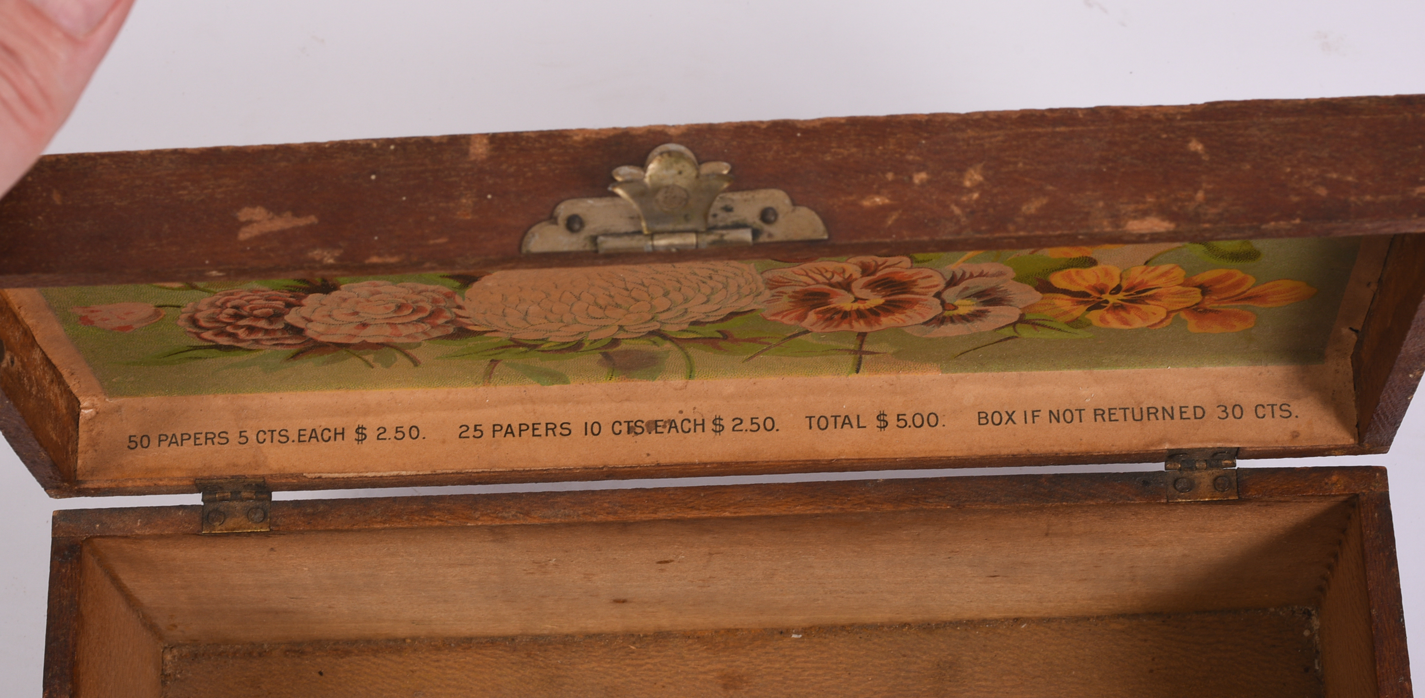 Briggs & Bros. Seed Advertising Box.