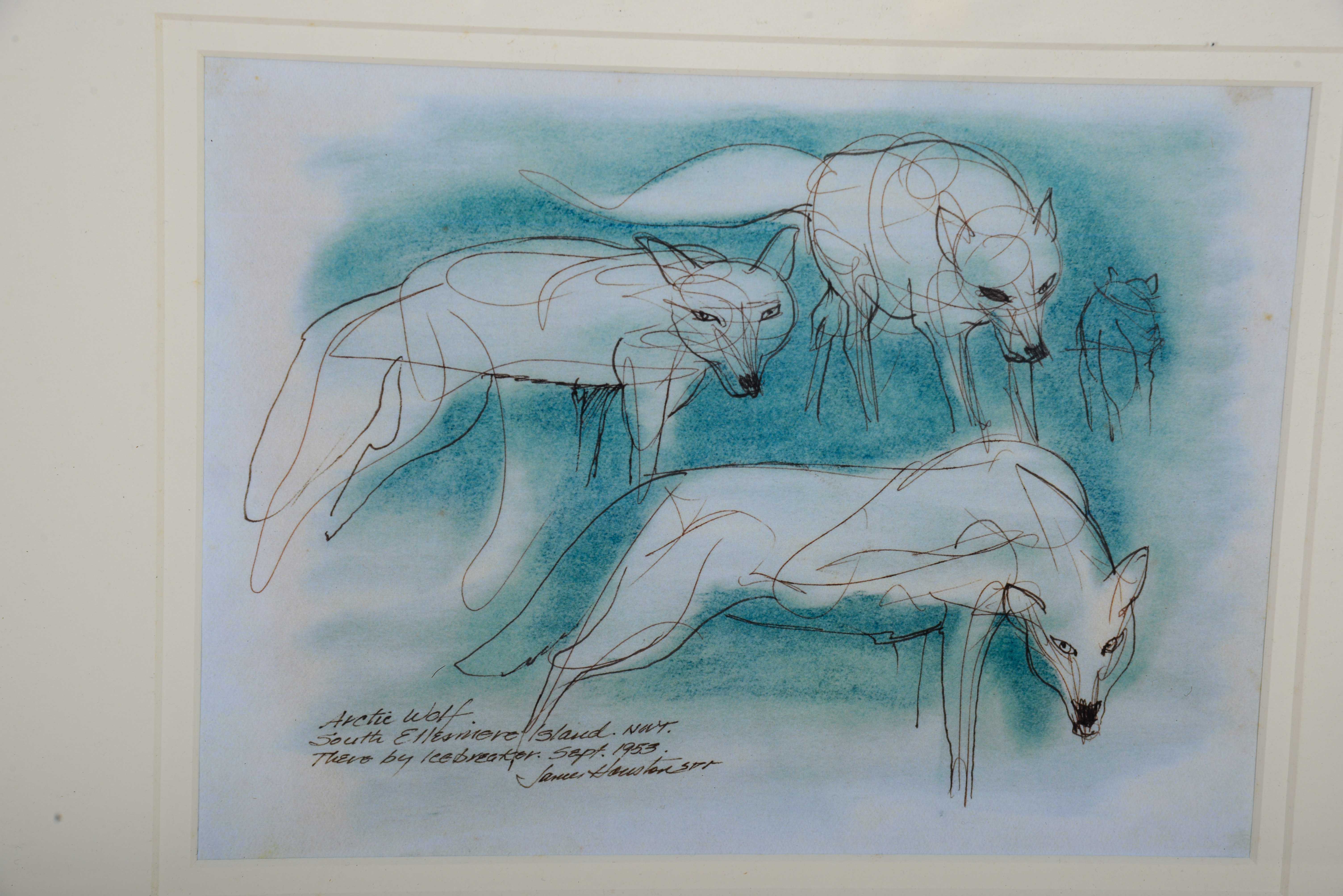 TWO PRINTS, AFTER JAMES ARCHIBALD HOUSTON.