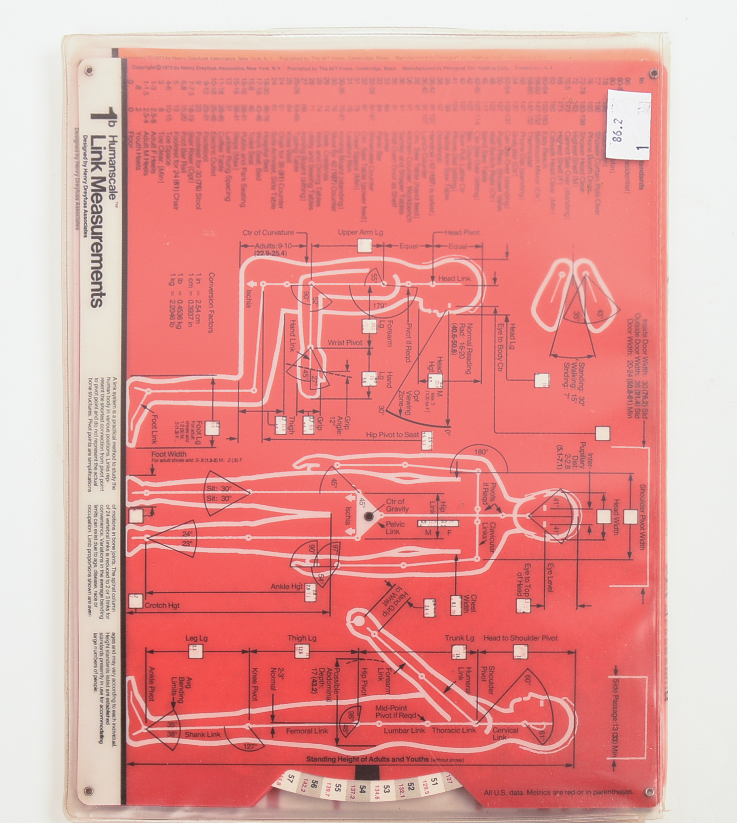 HENRY DREYFUSS ASSOCIATES HUMANSCALE PORTFOLIO 1/2/3.