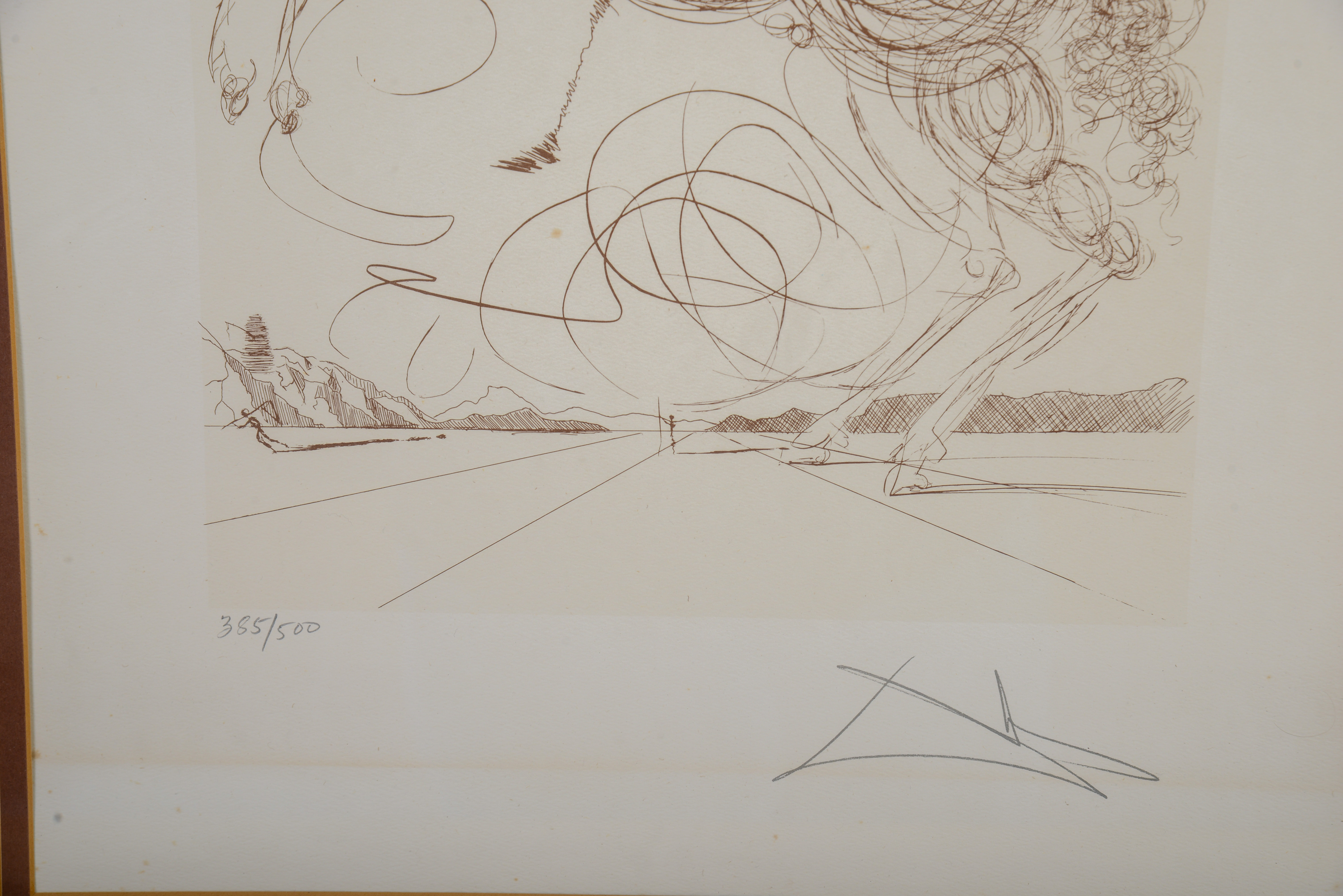 SALVADOR DALI LITHOGRAPH.
