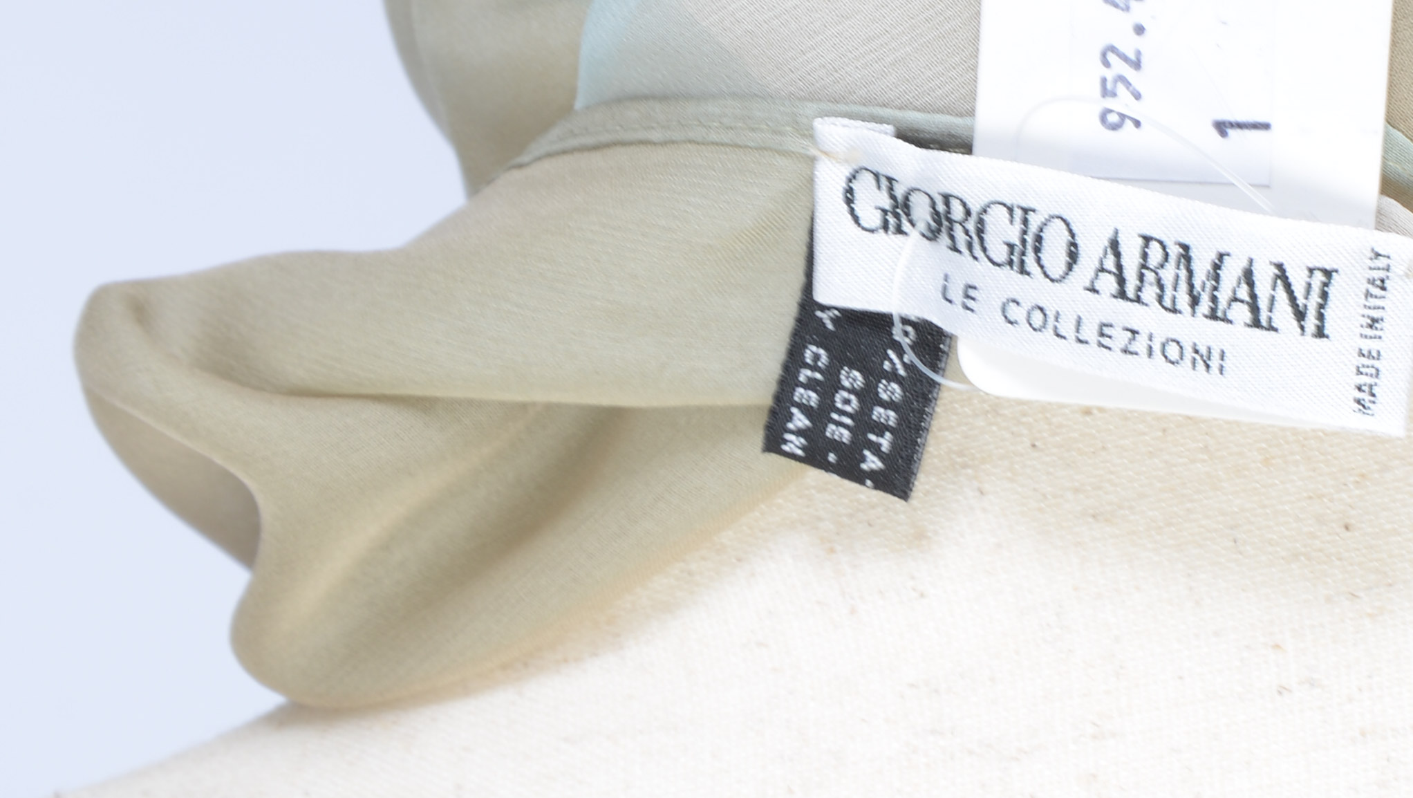 GIORGIO ARMANI SILK SCARF.
