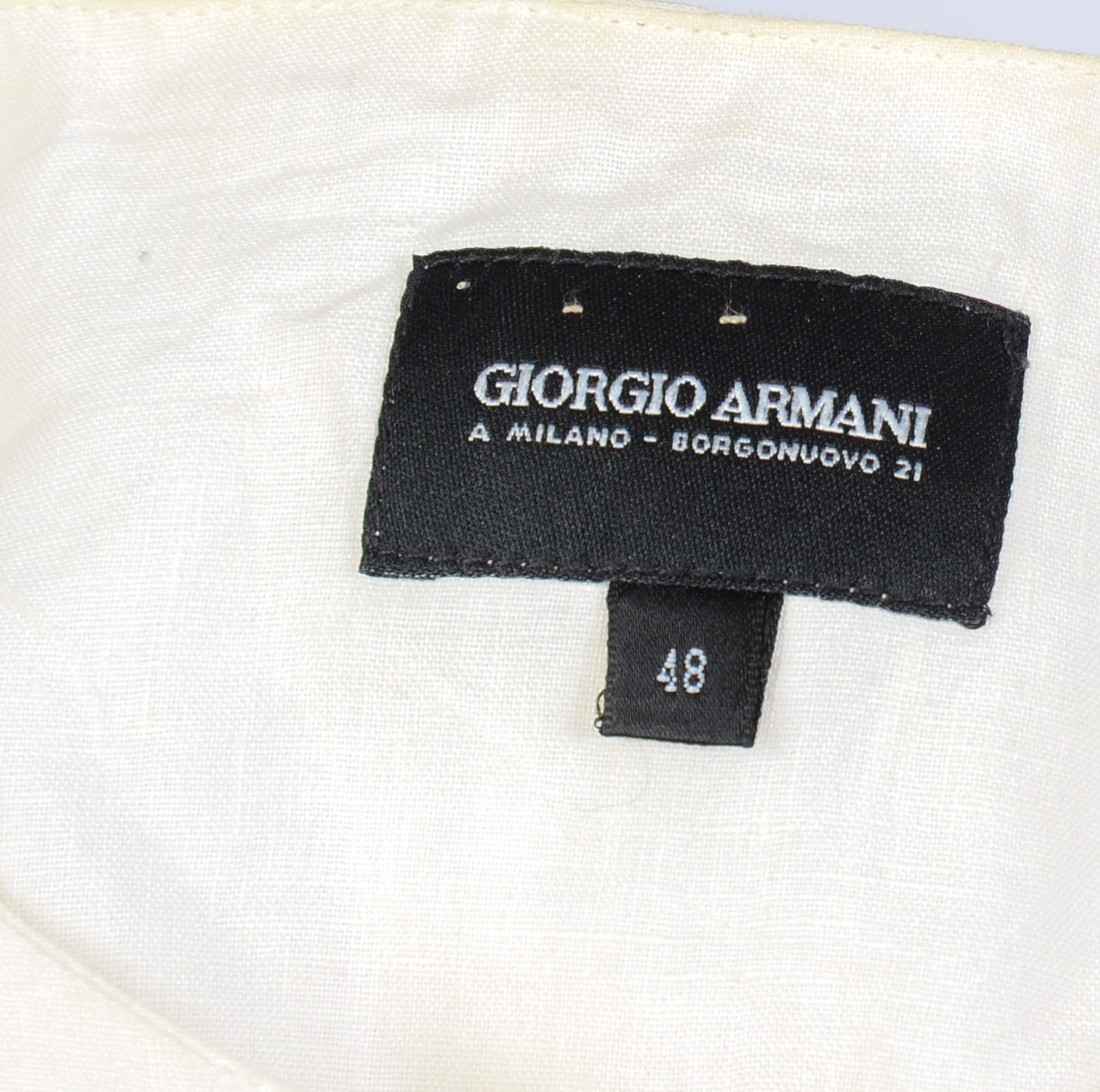 GIORGIO ARMANI JACKET, SIZE 48.