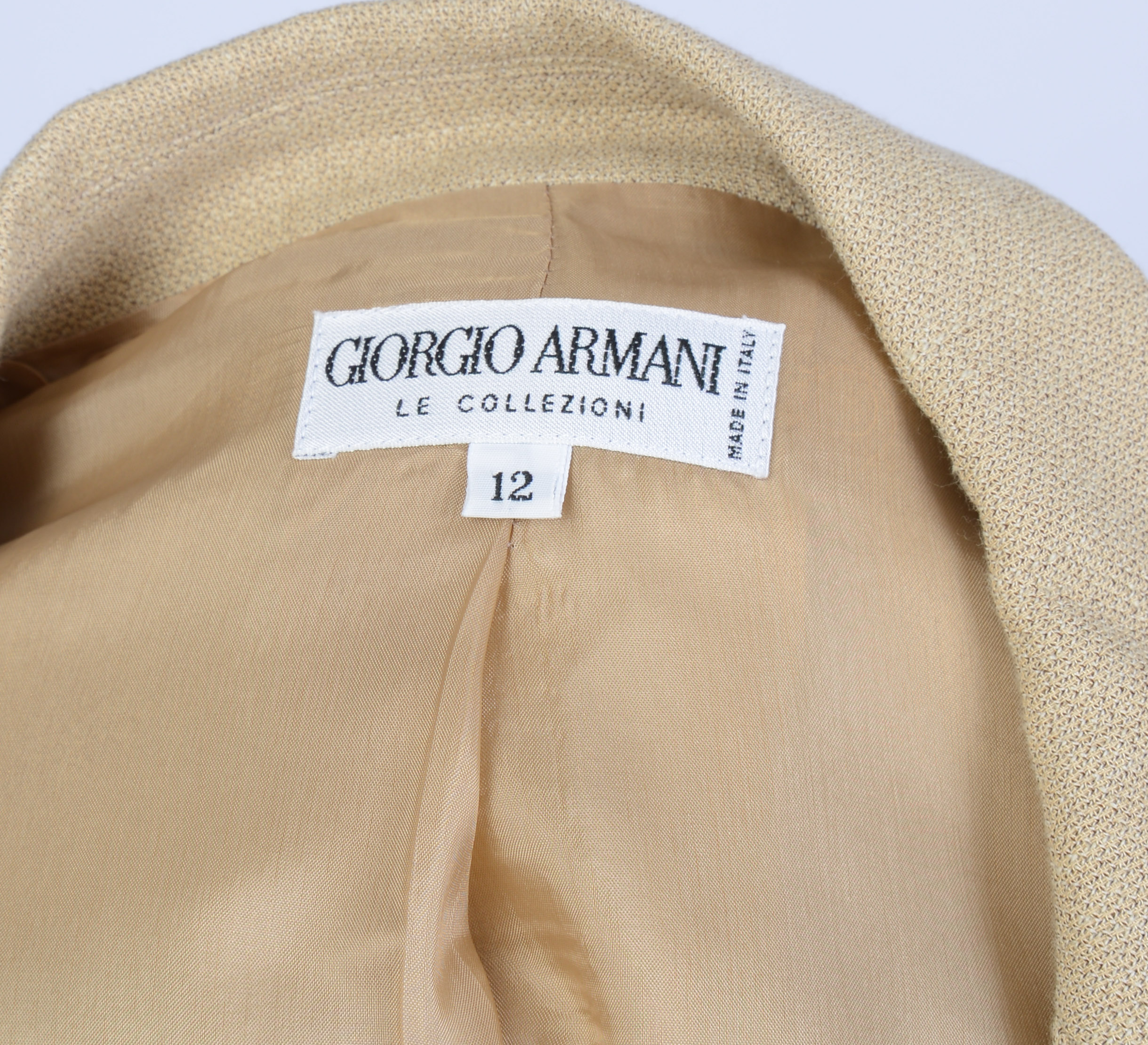 GIORGIO ARMANI JACKET, SIZE 12