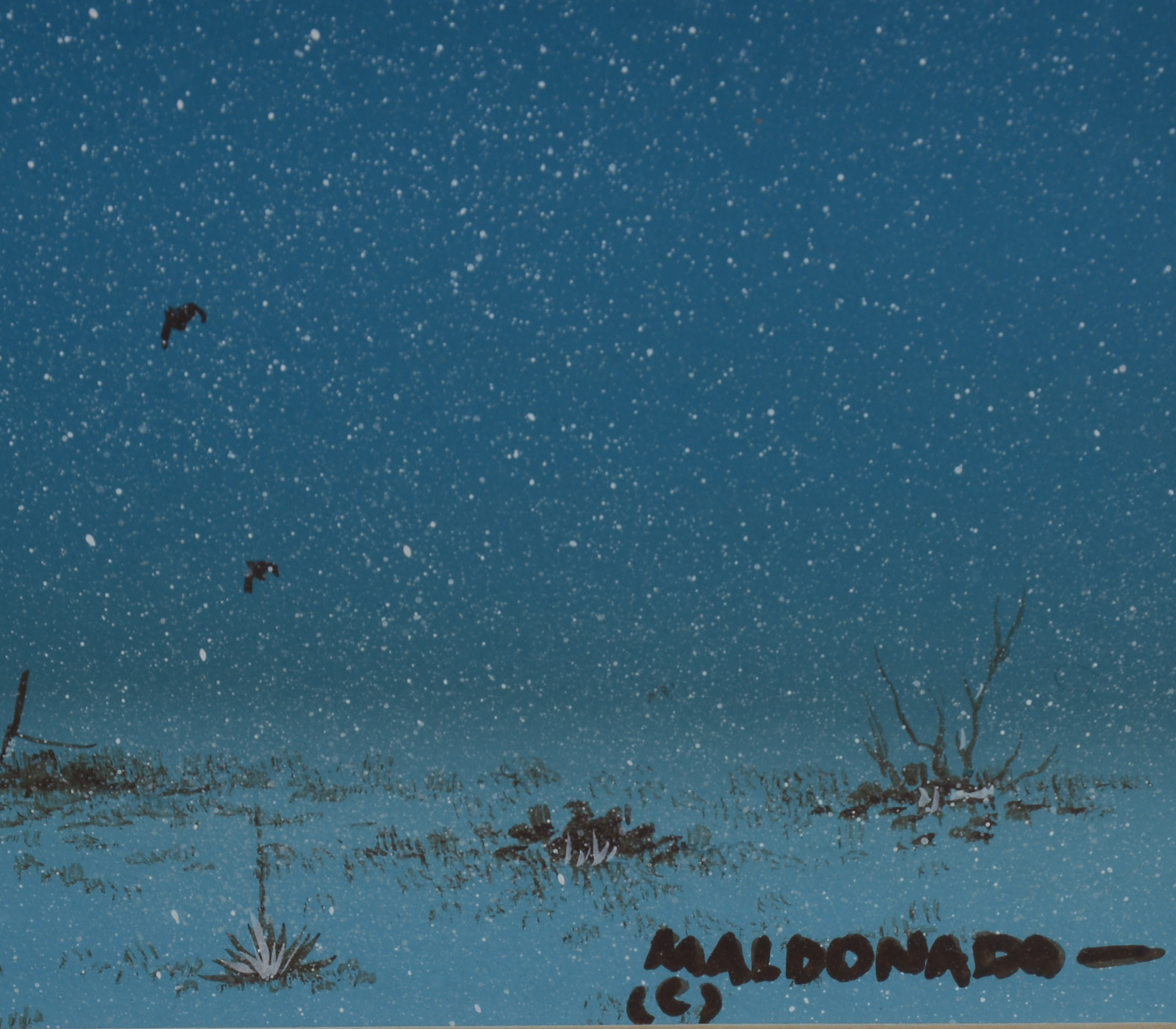 DANIEL MALDONADO (1940-2019). MIDNIGHT.