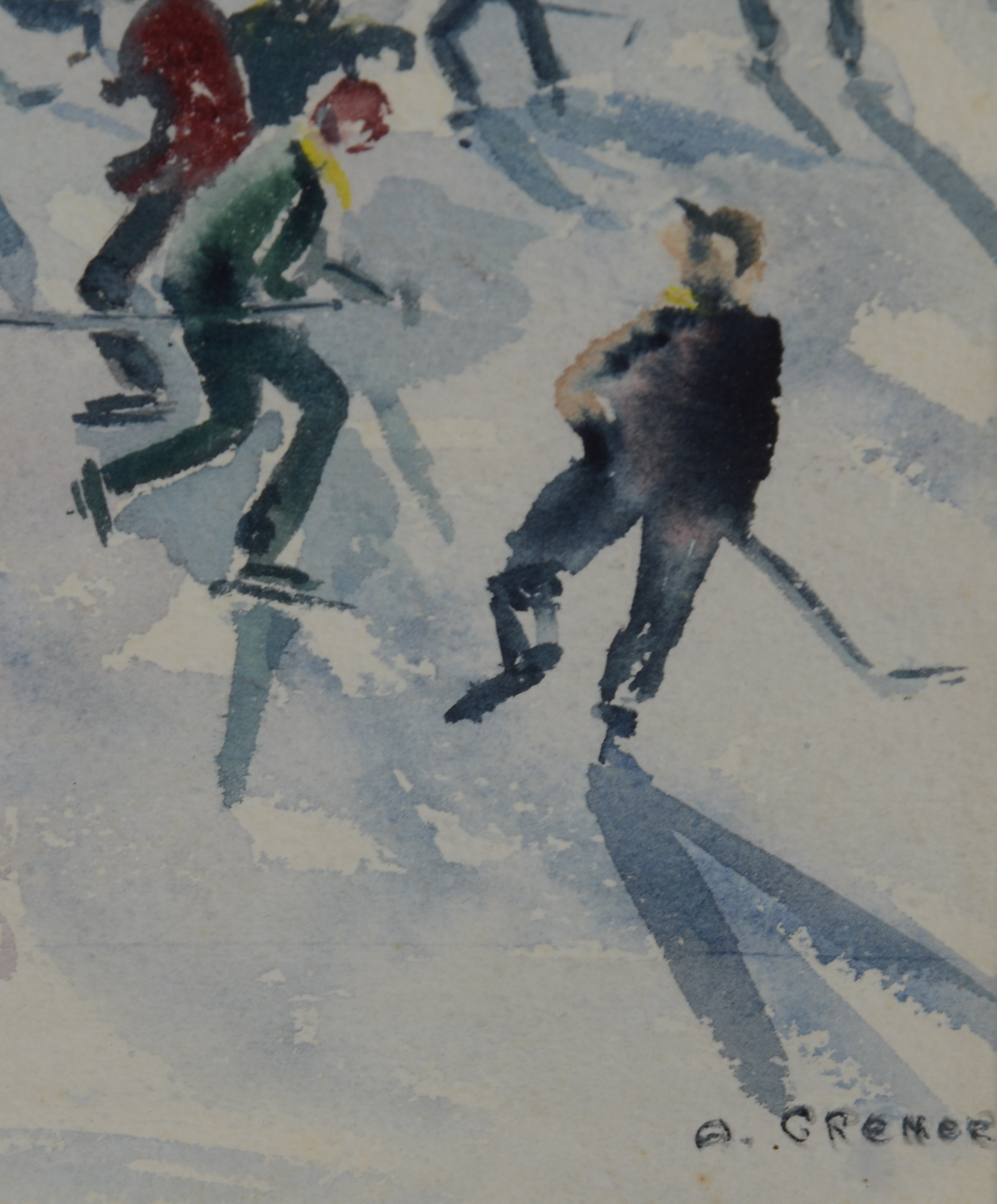A. GRENER. CENTRAL PARK HOCKEY.