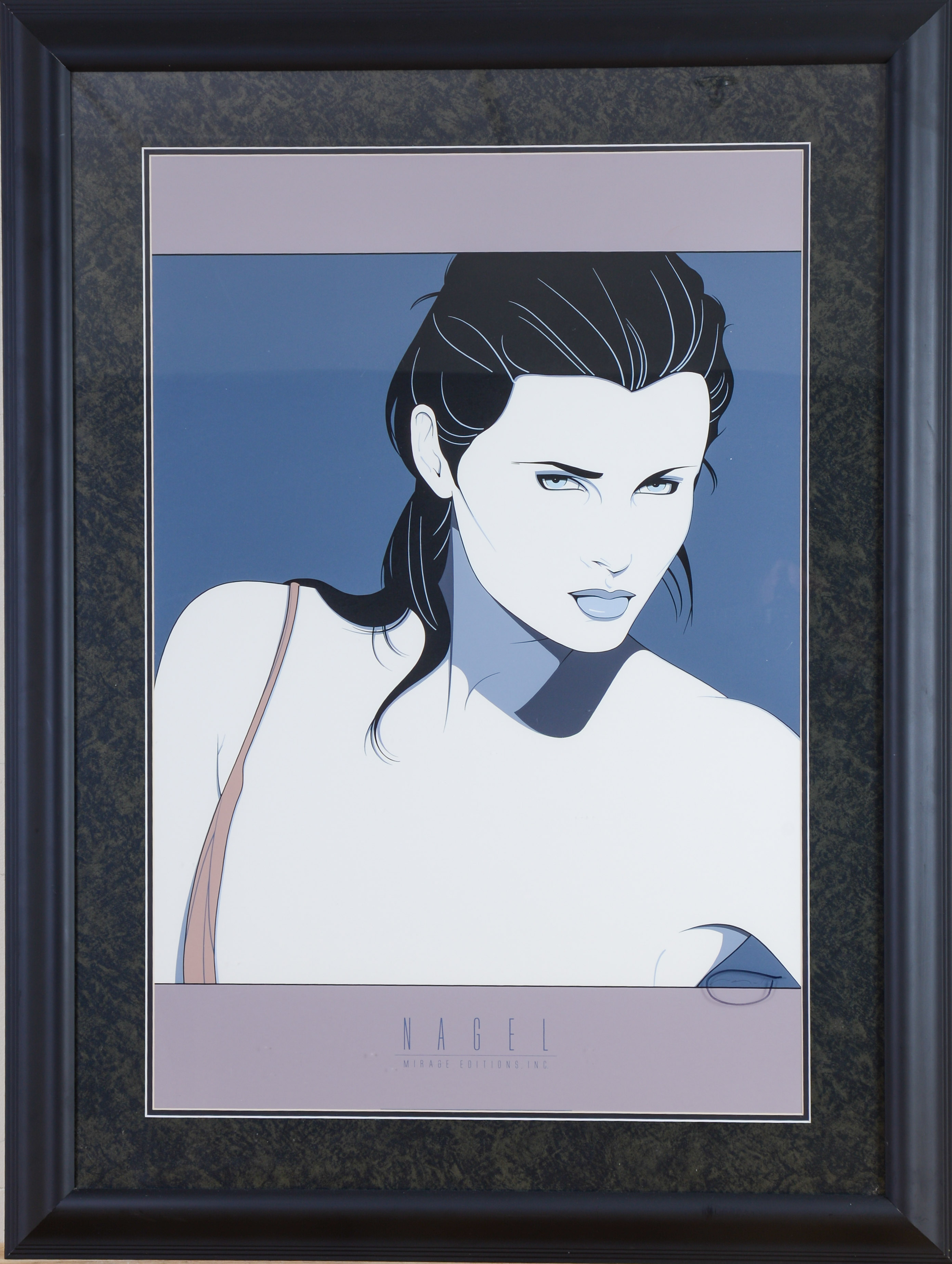 PATRICK NAGEL MIRAGE EDITIONS POSTER.