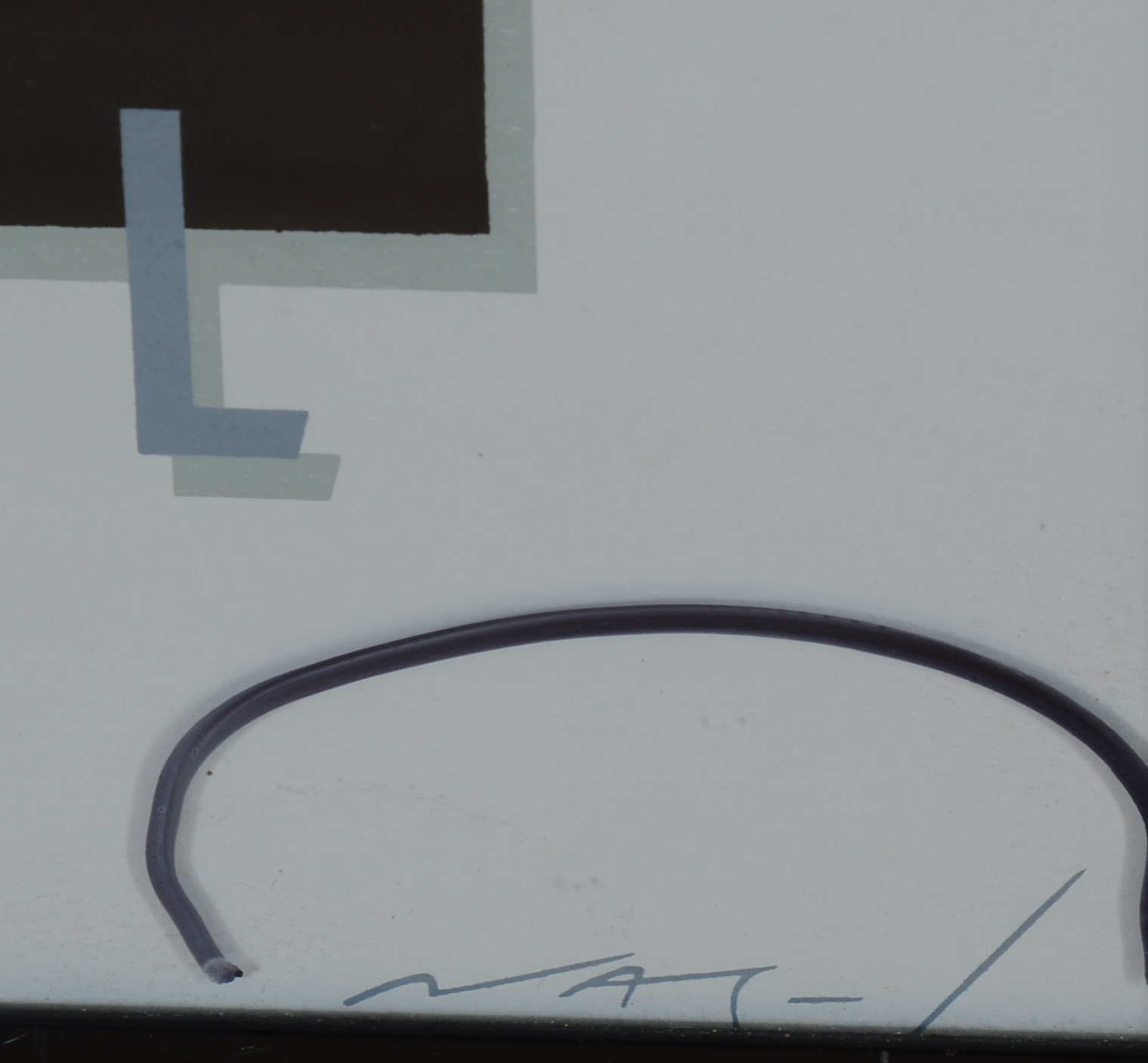 TWO SIGNED PATRICK NAGEL POSTERS.