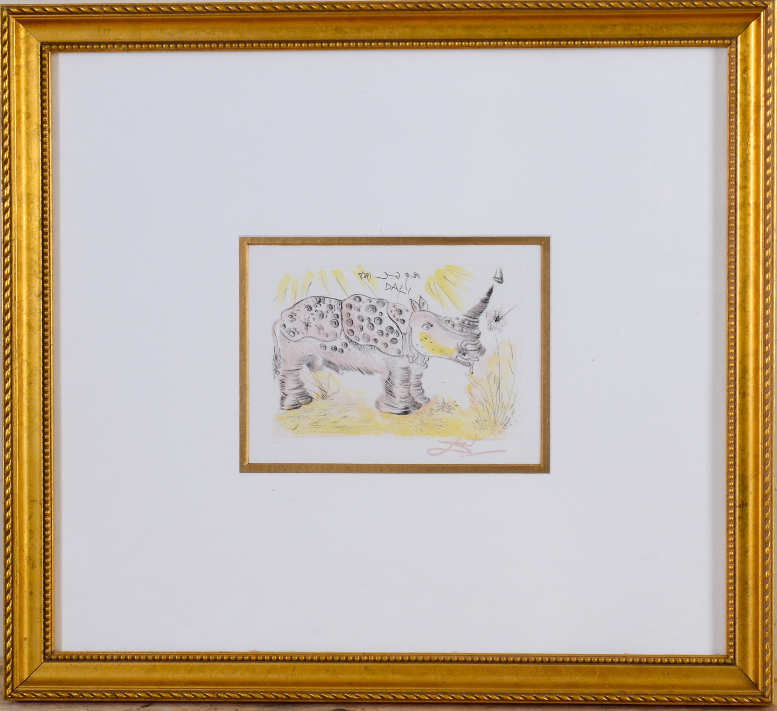 RHINOCEROS, AFTER SALVADOR DALI.