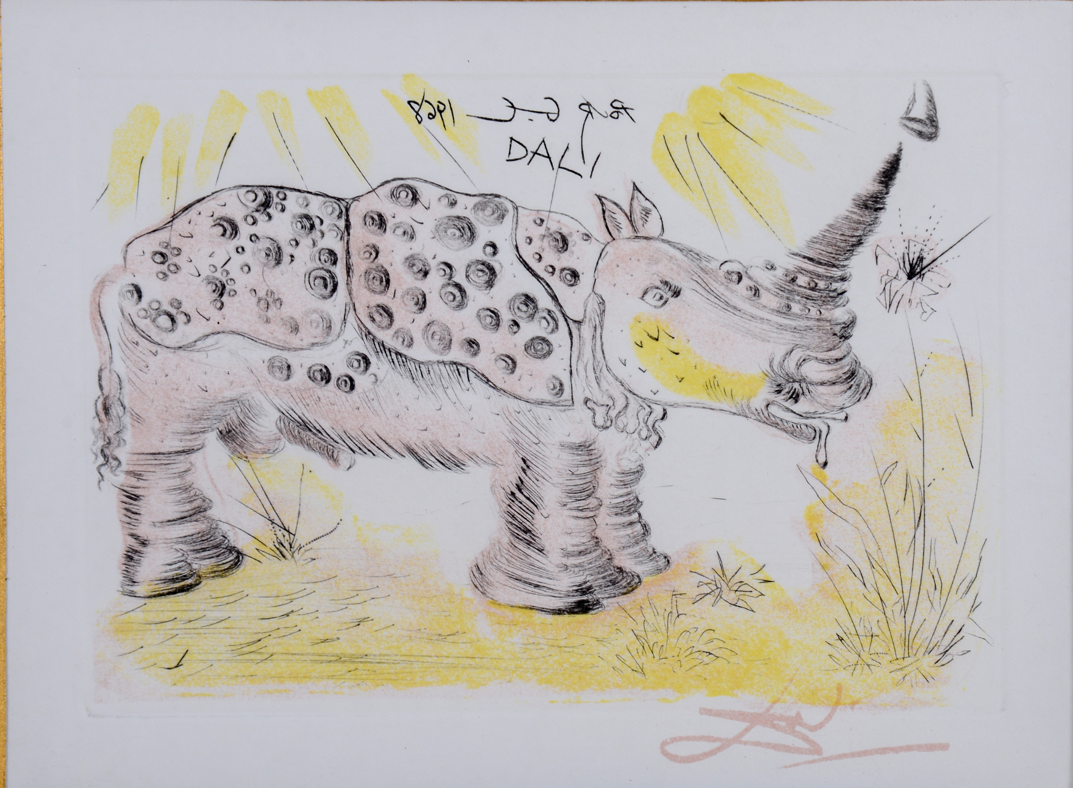 RHINOCEROS, AFTER SALVADOR DALI.
