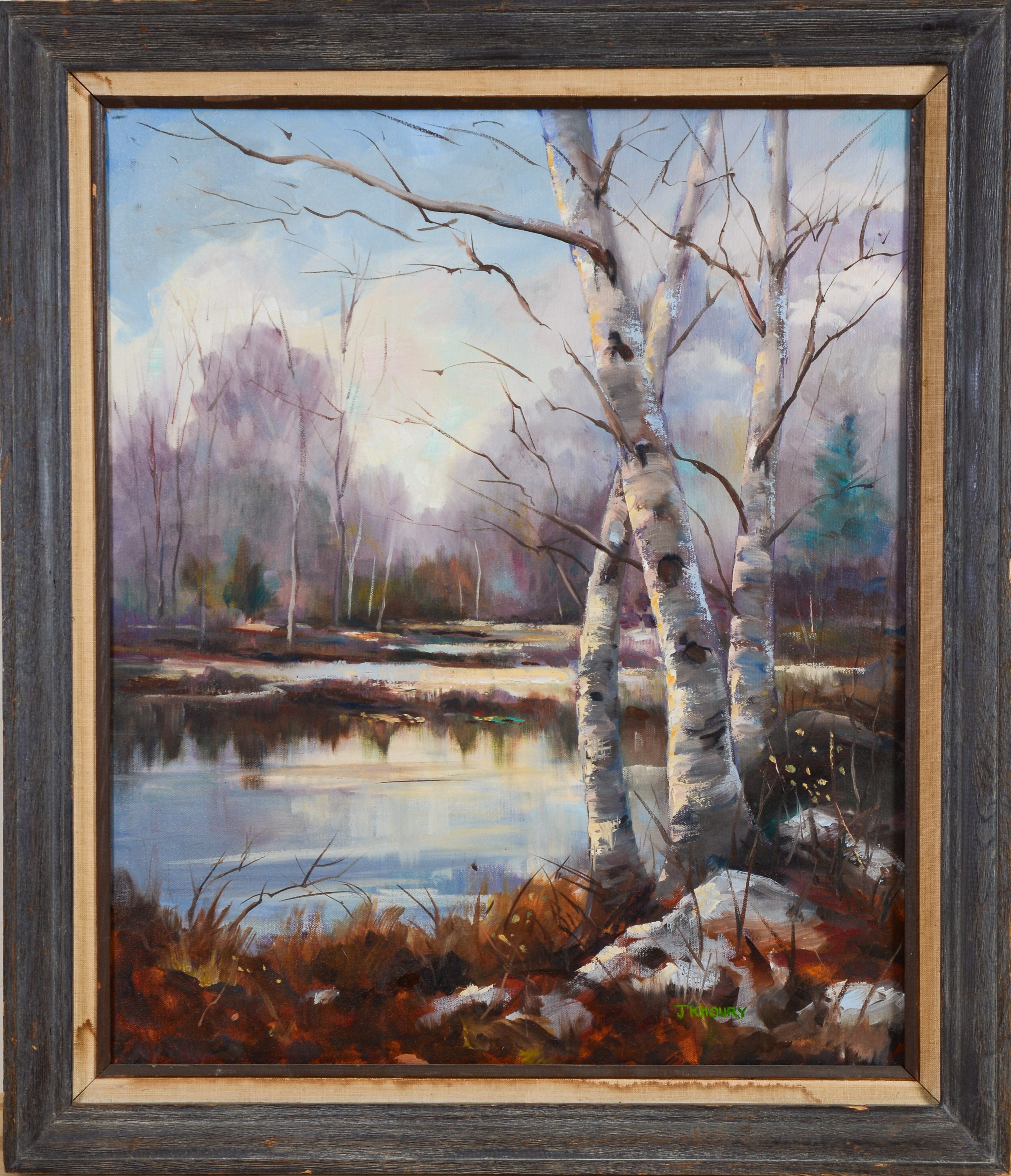 J. KHOURY. BIRCHES.