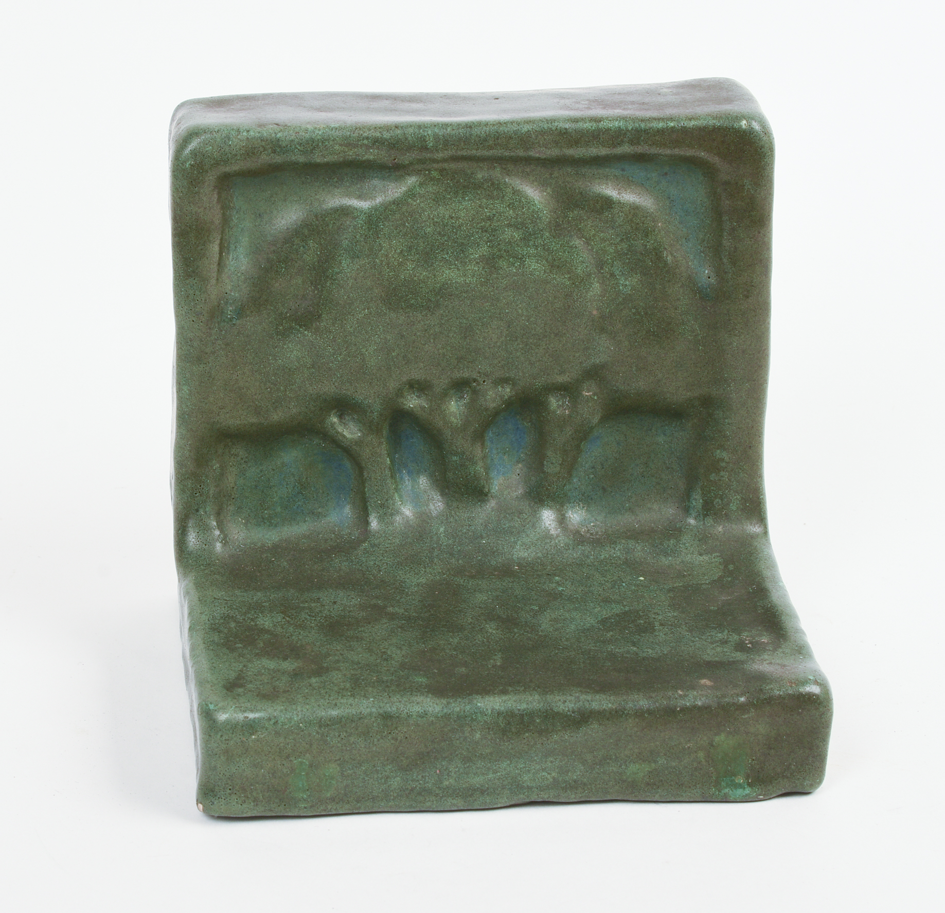 ART POTTERY BOOKEND, ARTS AND CRAFTS