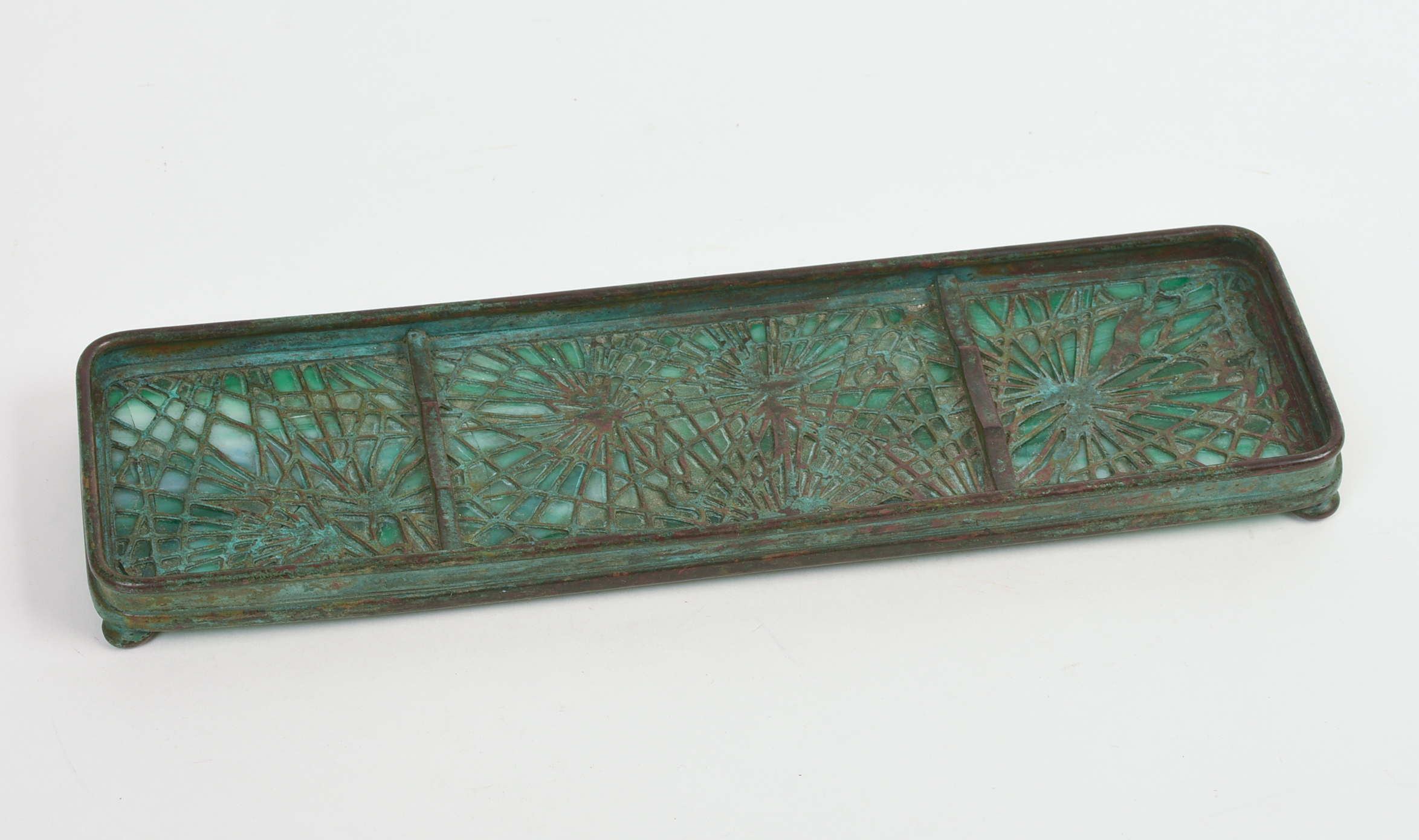 TIFFANY PINE NEEDLE PEN HOLDER