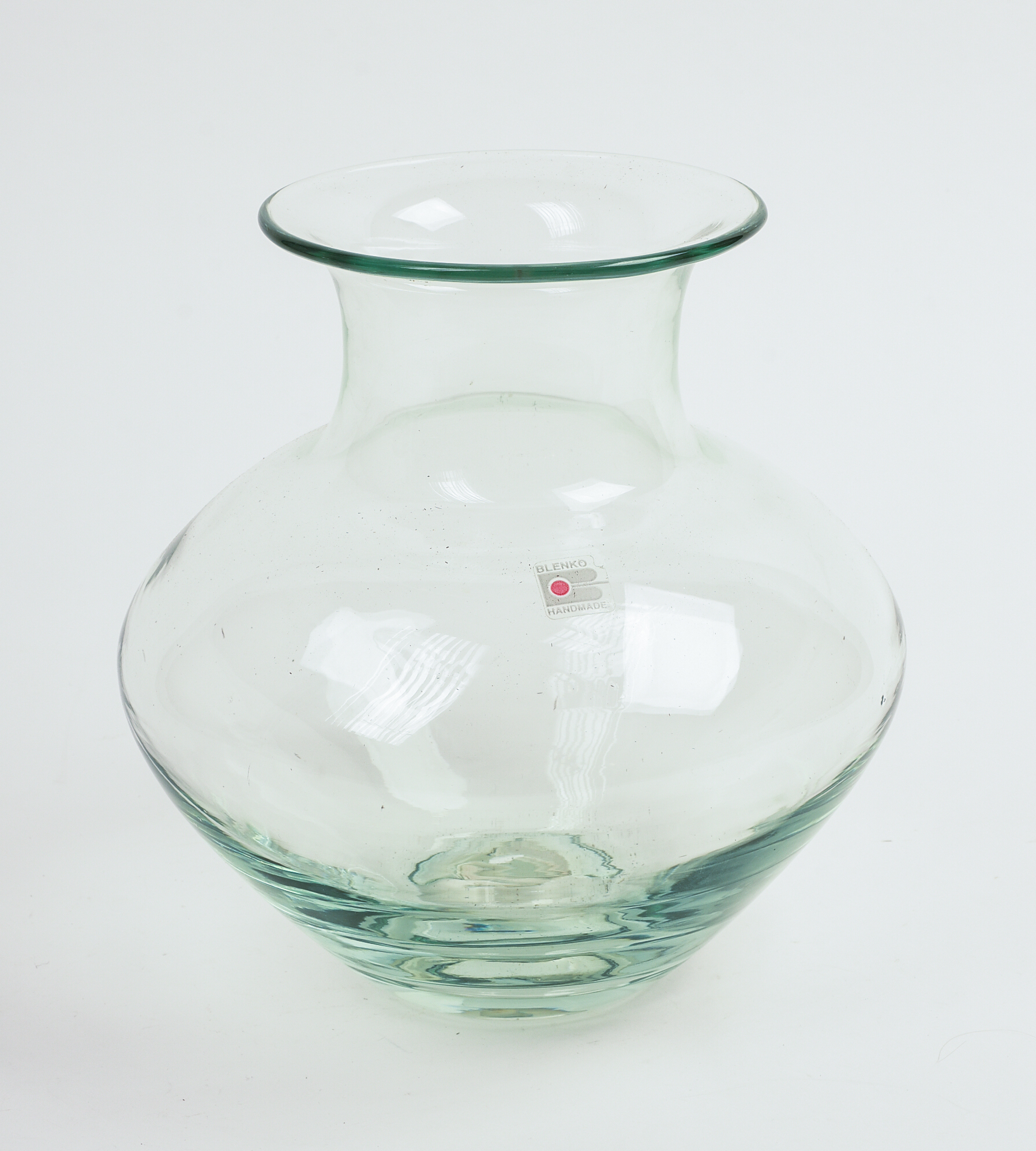 BLENKO GLASS VASE.