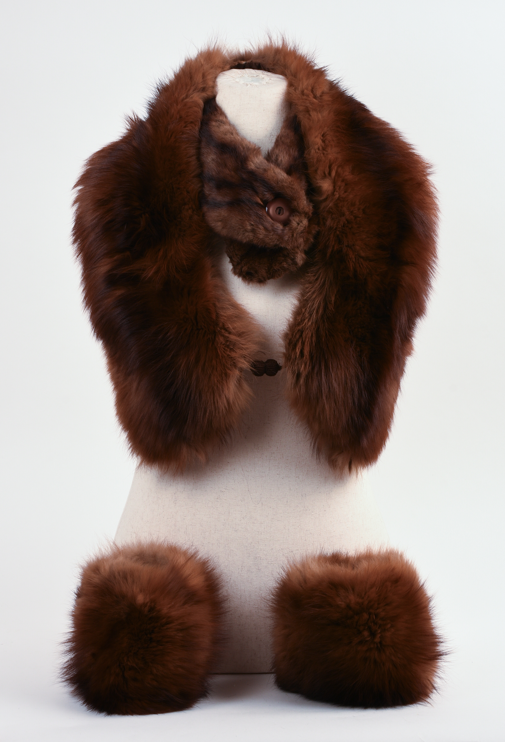FOUR FUR ACCESSORIES.