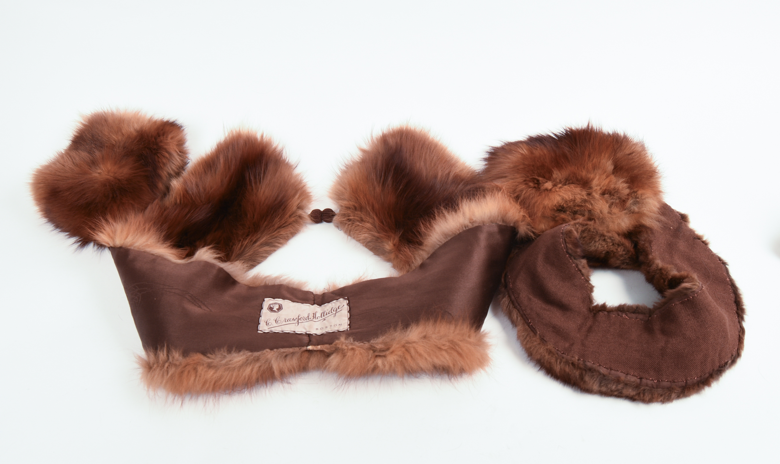 FOUR FUR ACCESSORIES.