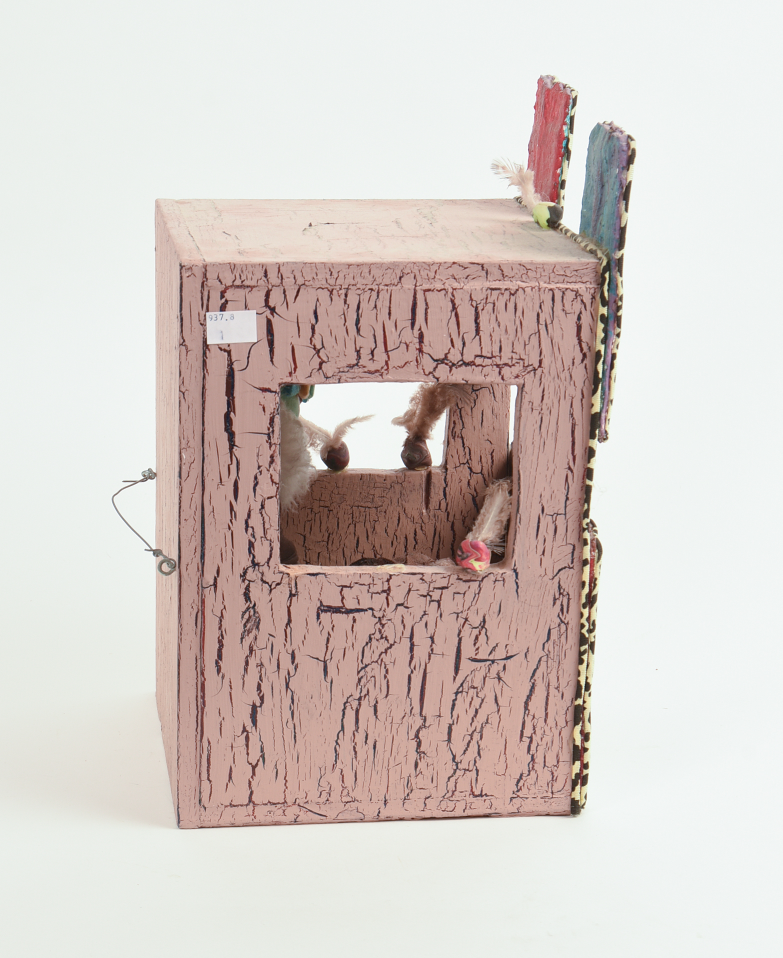 ART DOLL IN A SEDAN CHAIR.